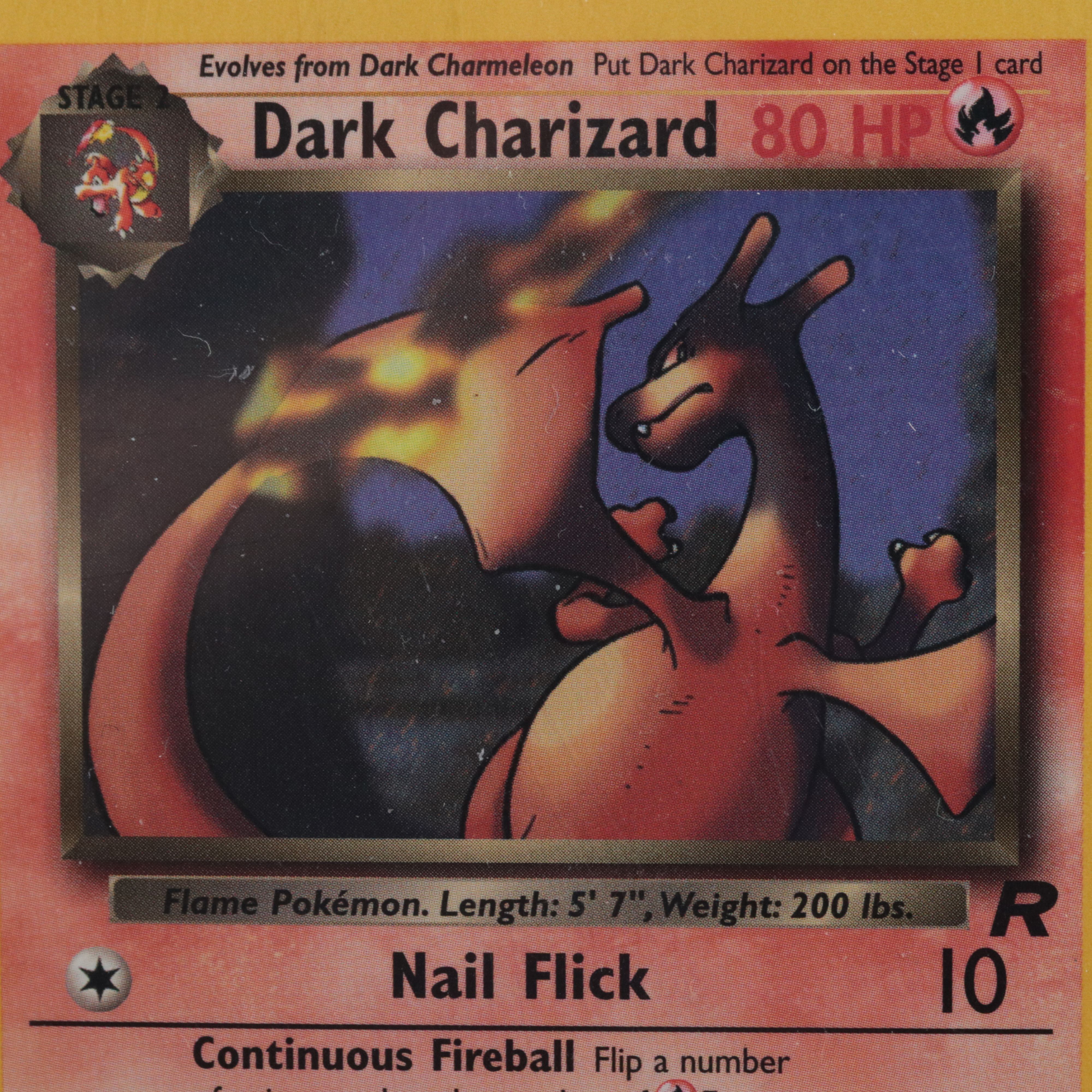 Team Rocket Dark Charizard Pokémon Card