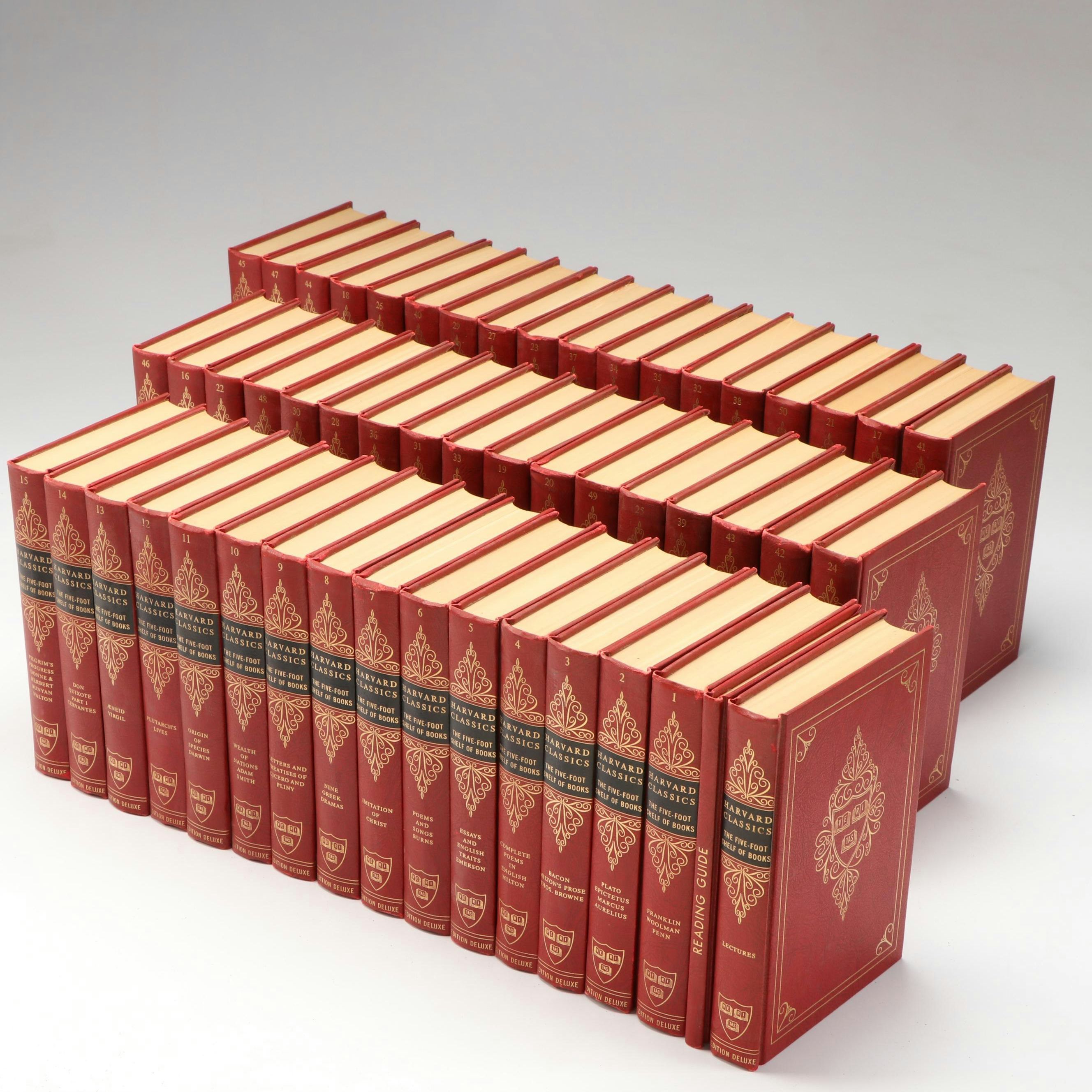 "Harvard Classics, The Five-Foot Shelf of Books" Complete Set