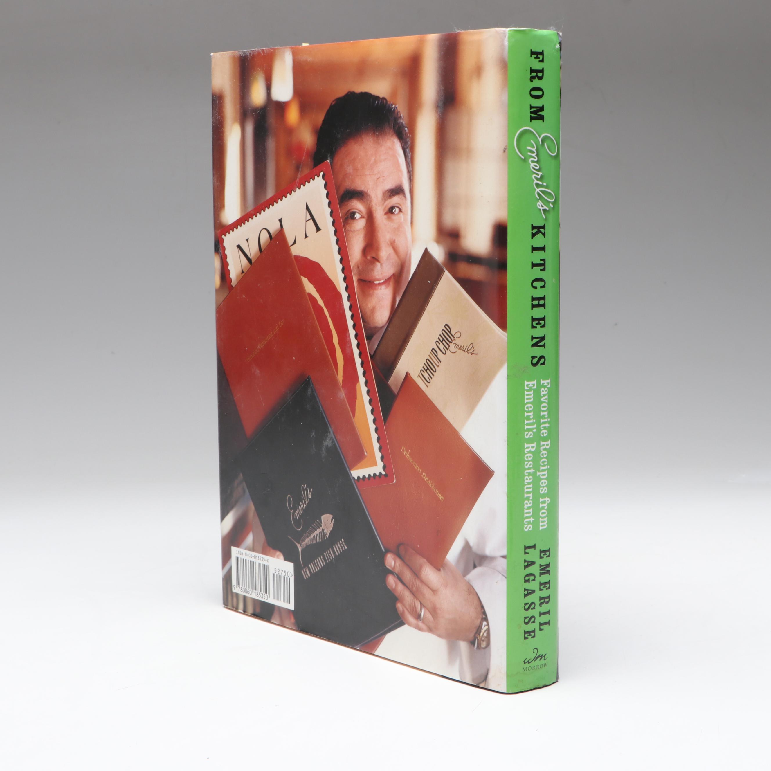Signed First Edition "From Emeril's Kitchens" by Emeril Lagasse, 2003