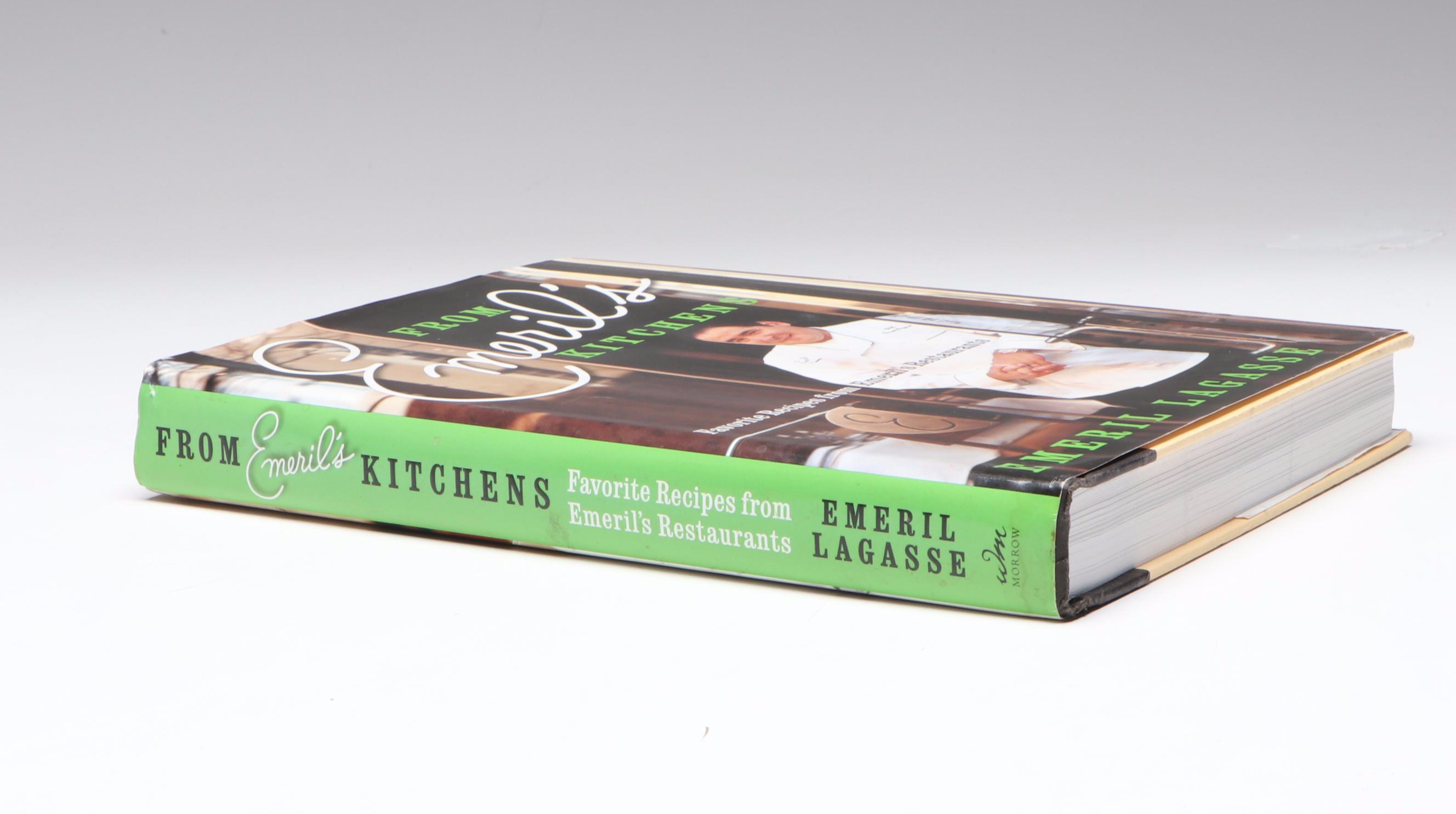 Signed First Edition "From Emeril's Kitchens" by Emeril Lagasse, 2003