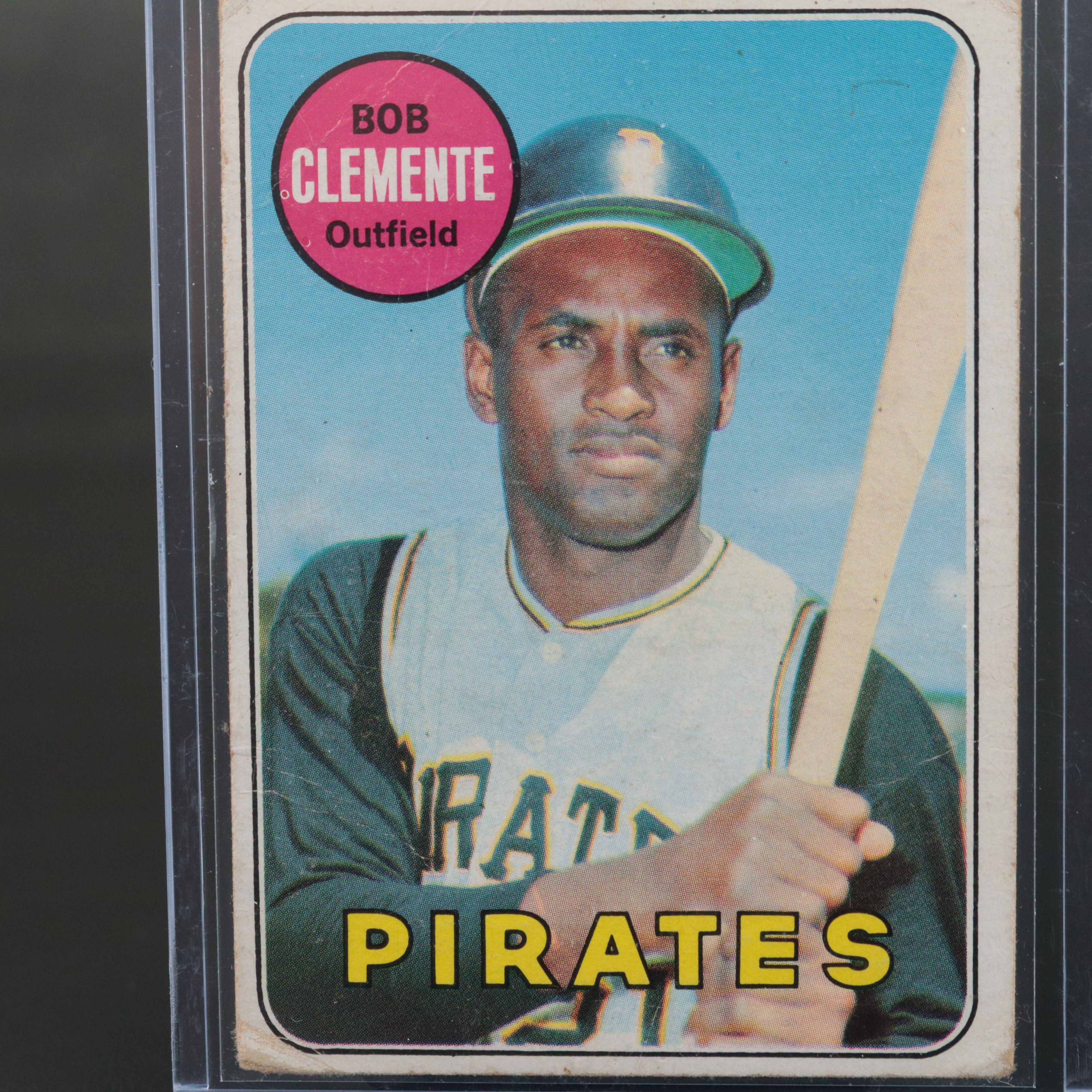 1969 Topps Roberto Clemente Pittsburgh Pirates Baseball Card
