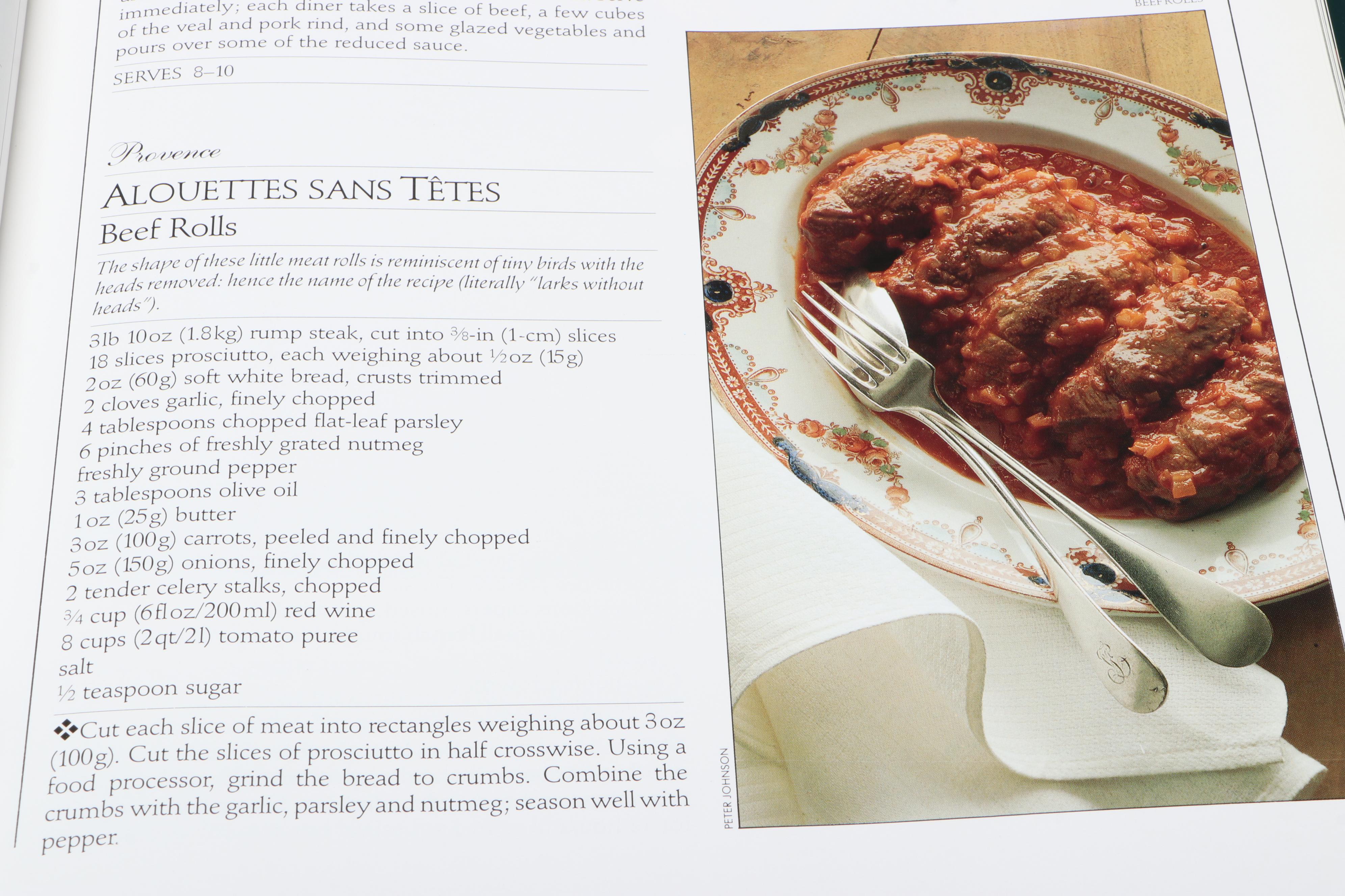 First Edition "France the Beautiful Cookbook" by Gilles Pudlowski, 1989