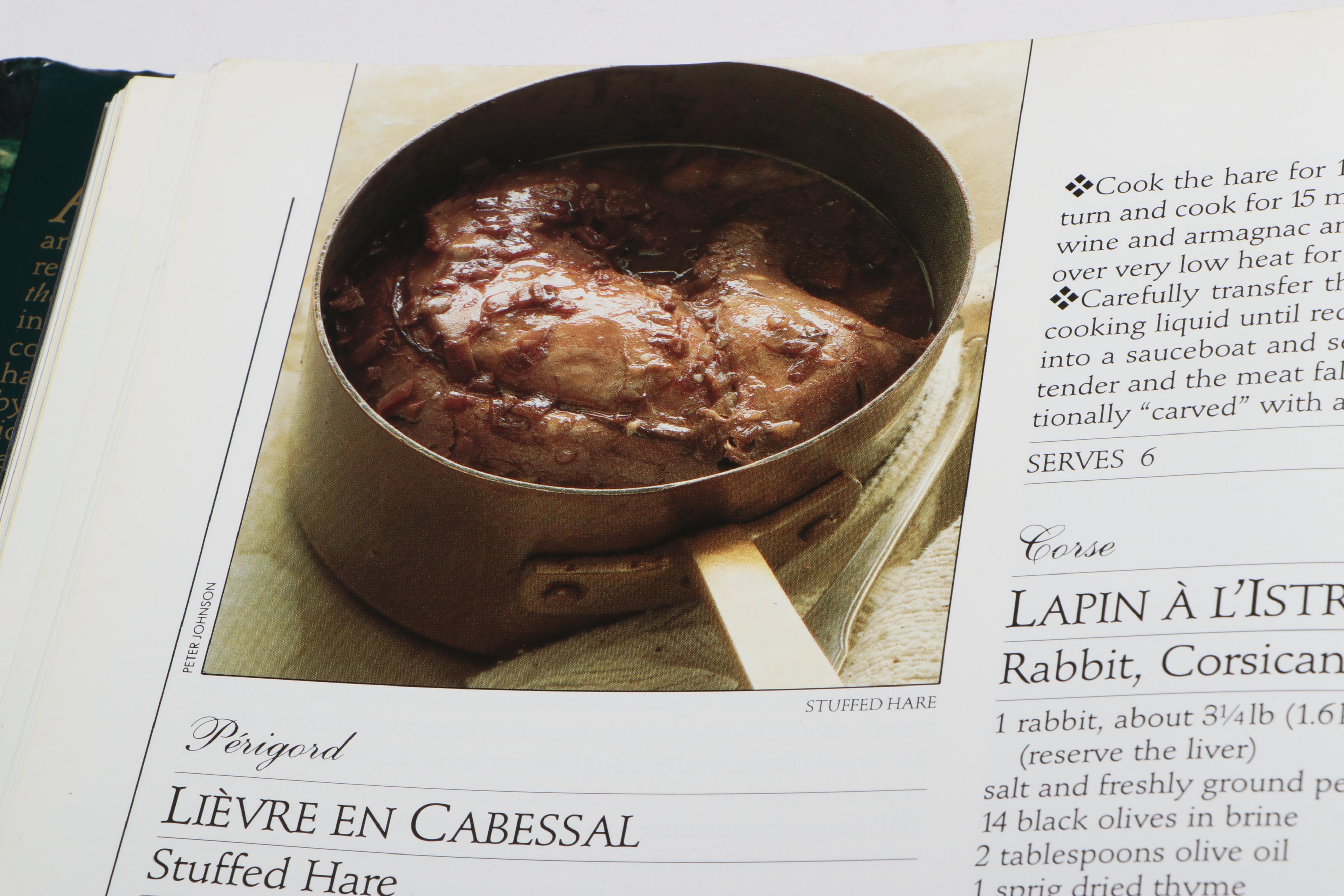 First Edition "France the Beautiful Cookbook" by Gilles Pudlowski, 1989