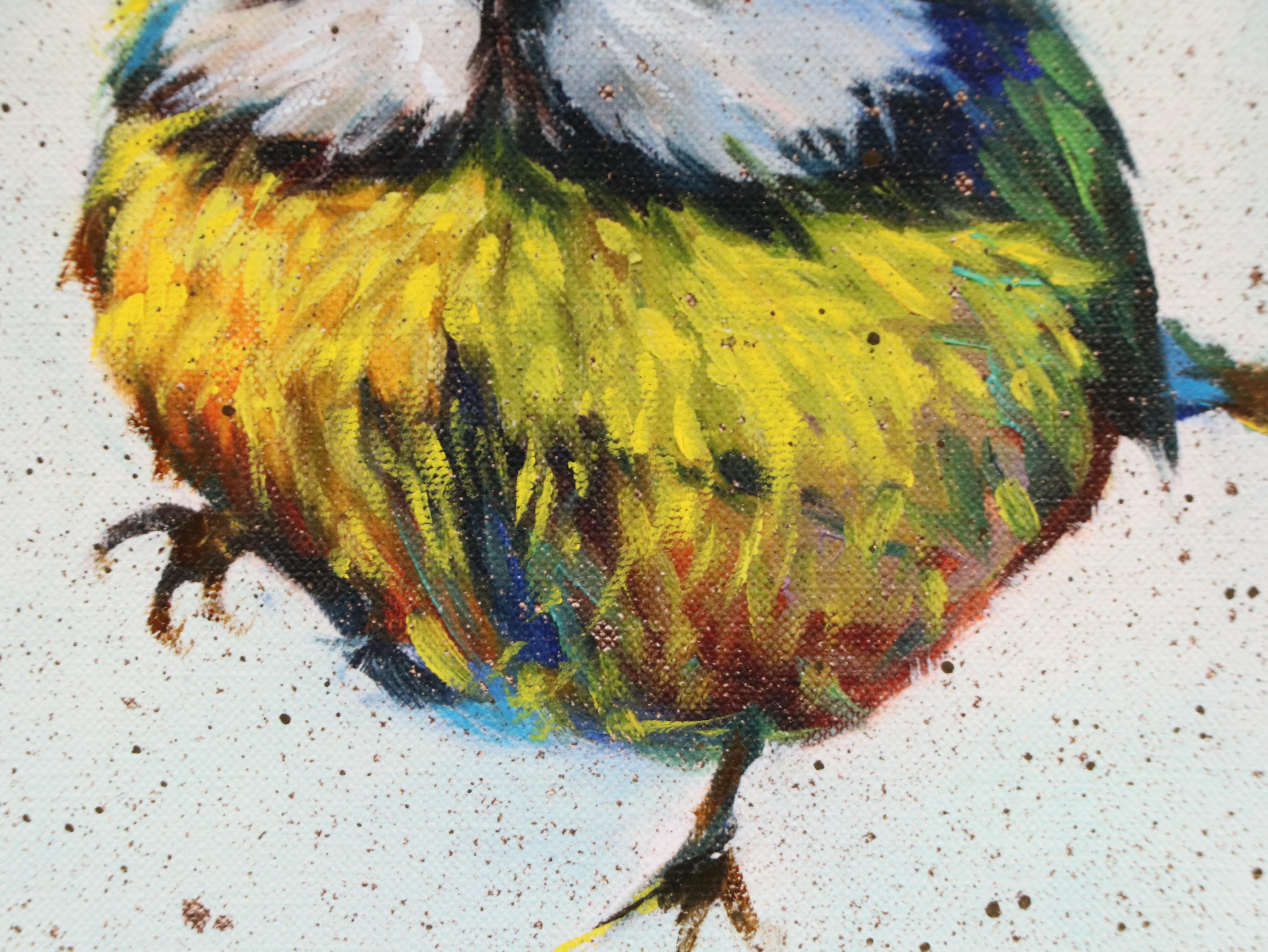 Inga Kovalenko Oil Painting of Bird, 2025