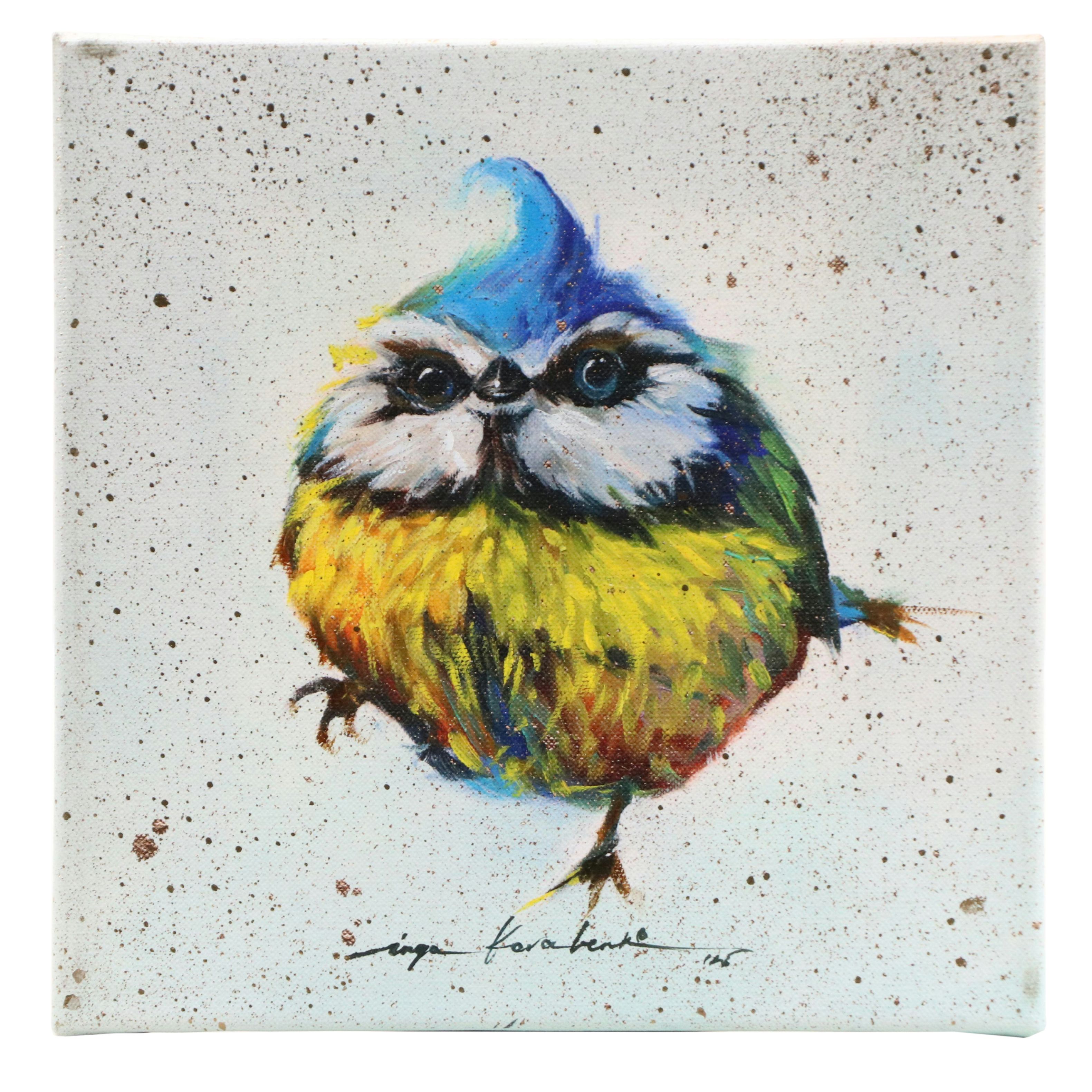 Inga Kovalenko Oil Painting of Bird, 2025