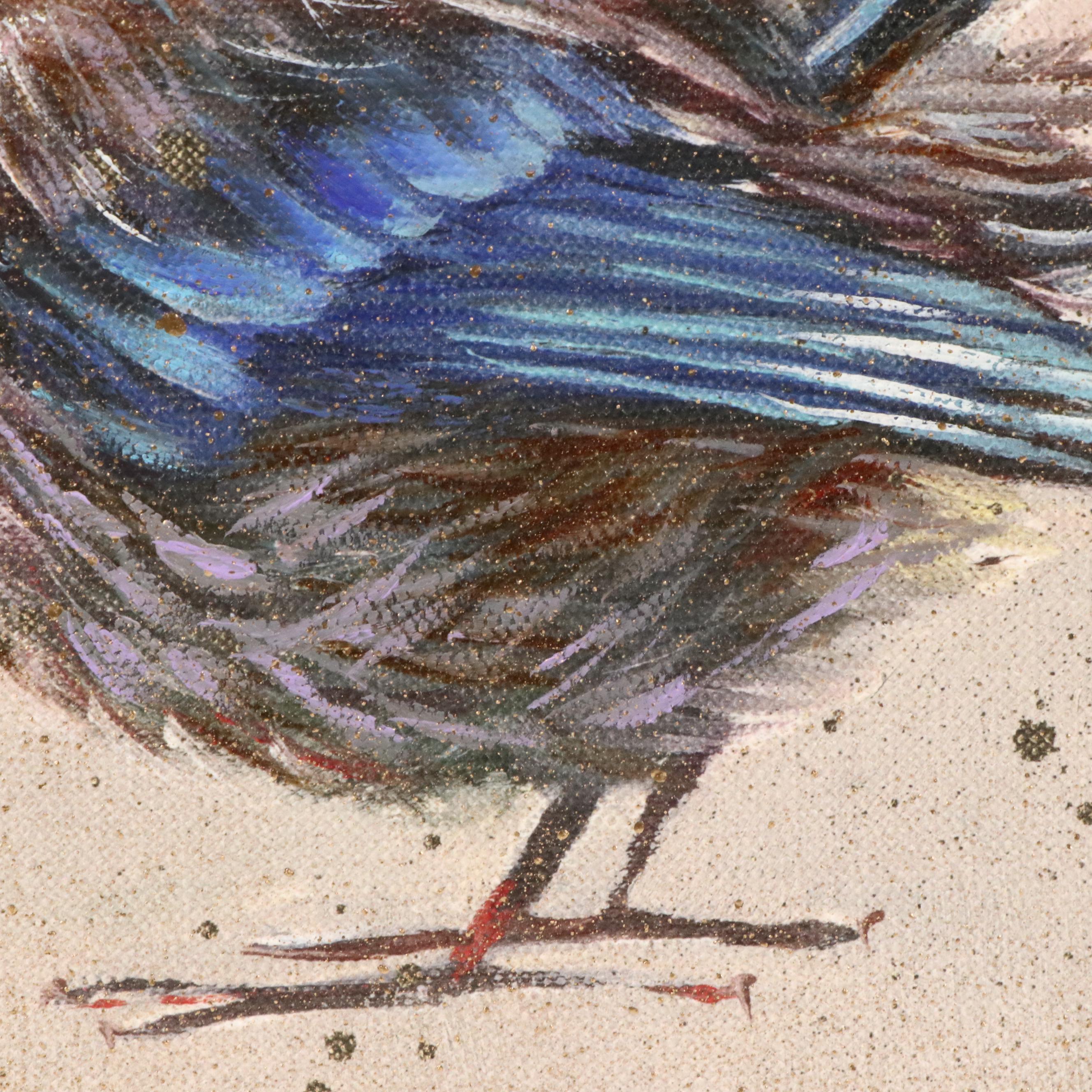 Inga Kovalenko Oil Painting of Bird, 2025