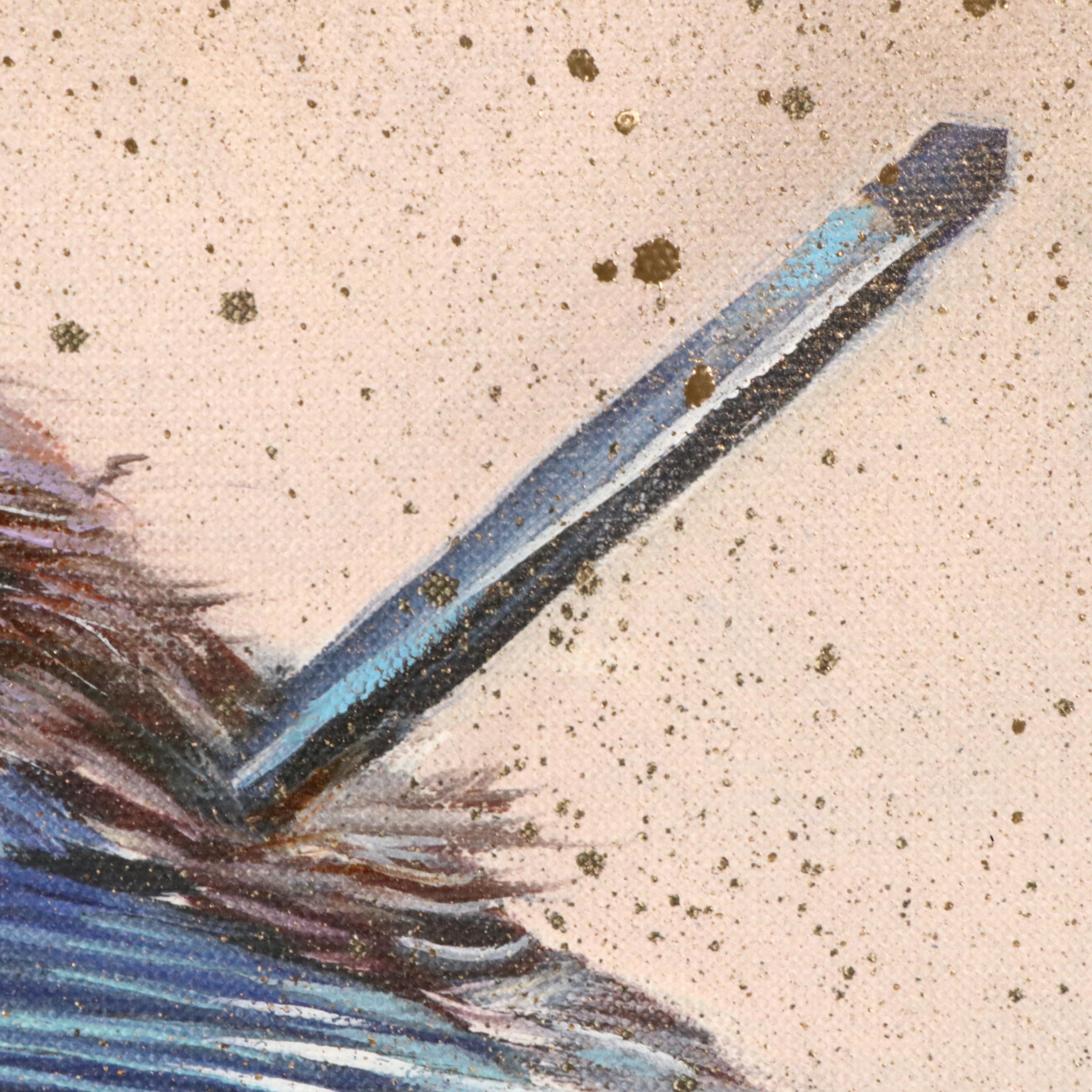 Inga Kovalenko Oil Painting of Bird, 2025