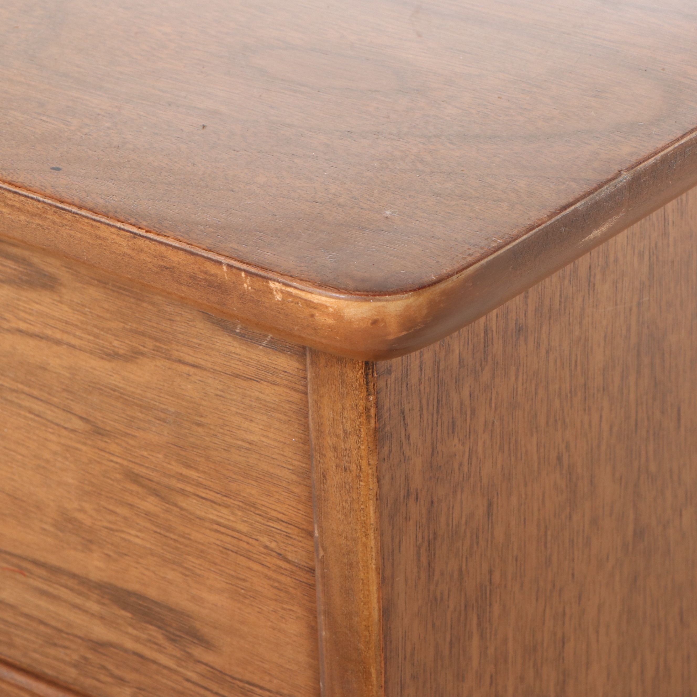 American of Martinsville Mid Century Modern Walnut Chest of Drawers