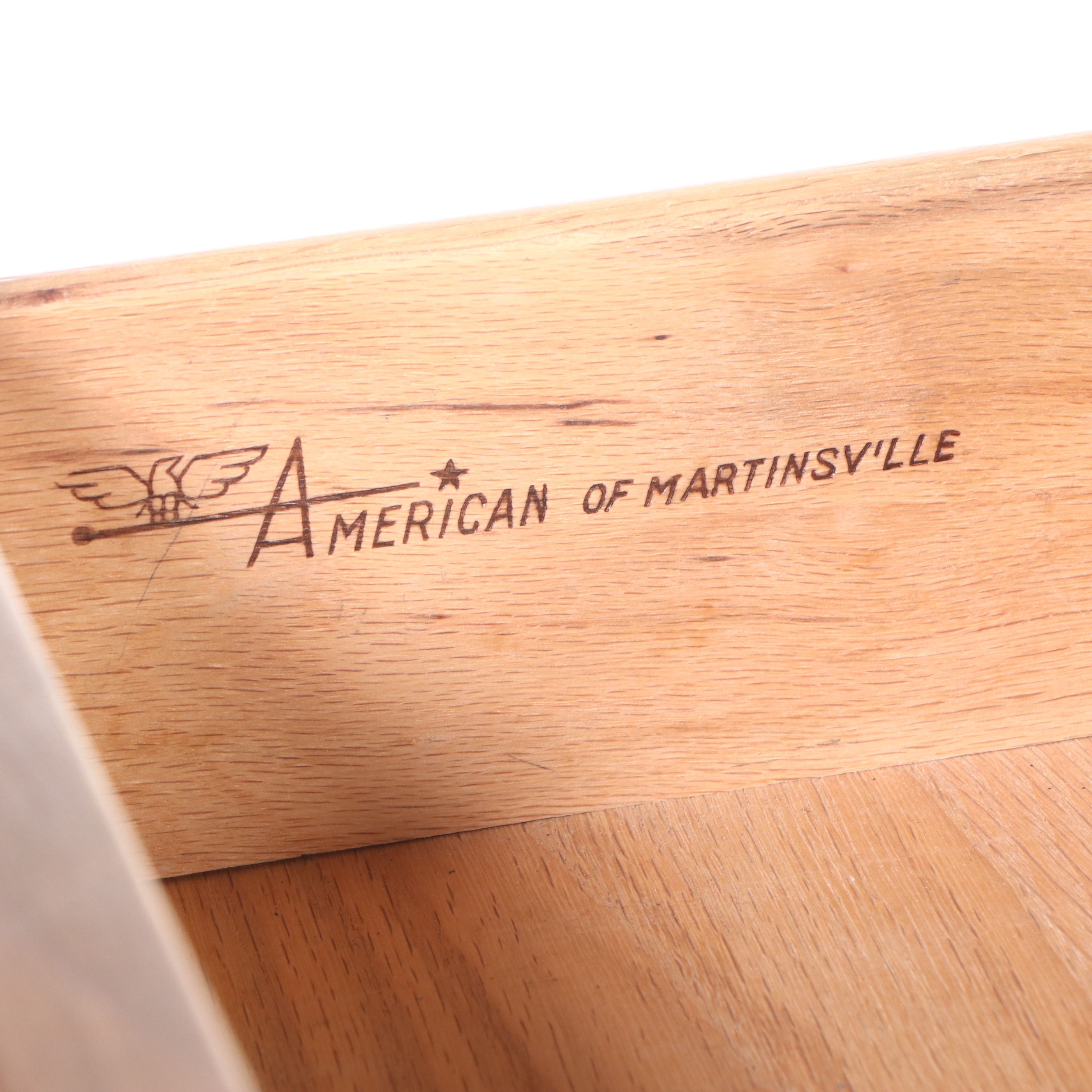 American of Martinsville Mid Century Modern Walnut Chest of Drawers