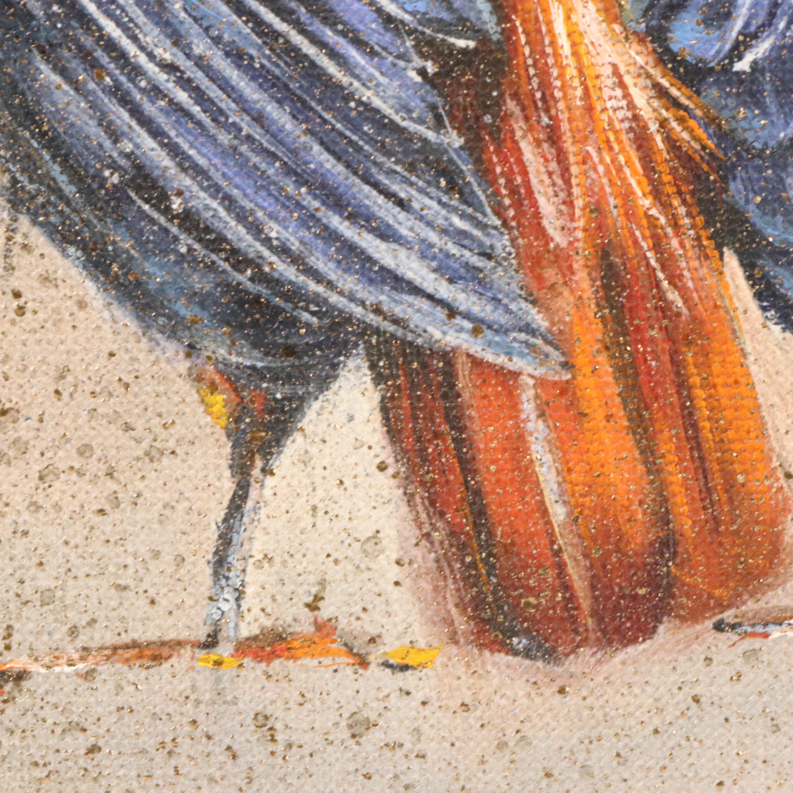 Inga Kovalenko Oil Painting of Bird, 2025