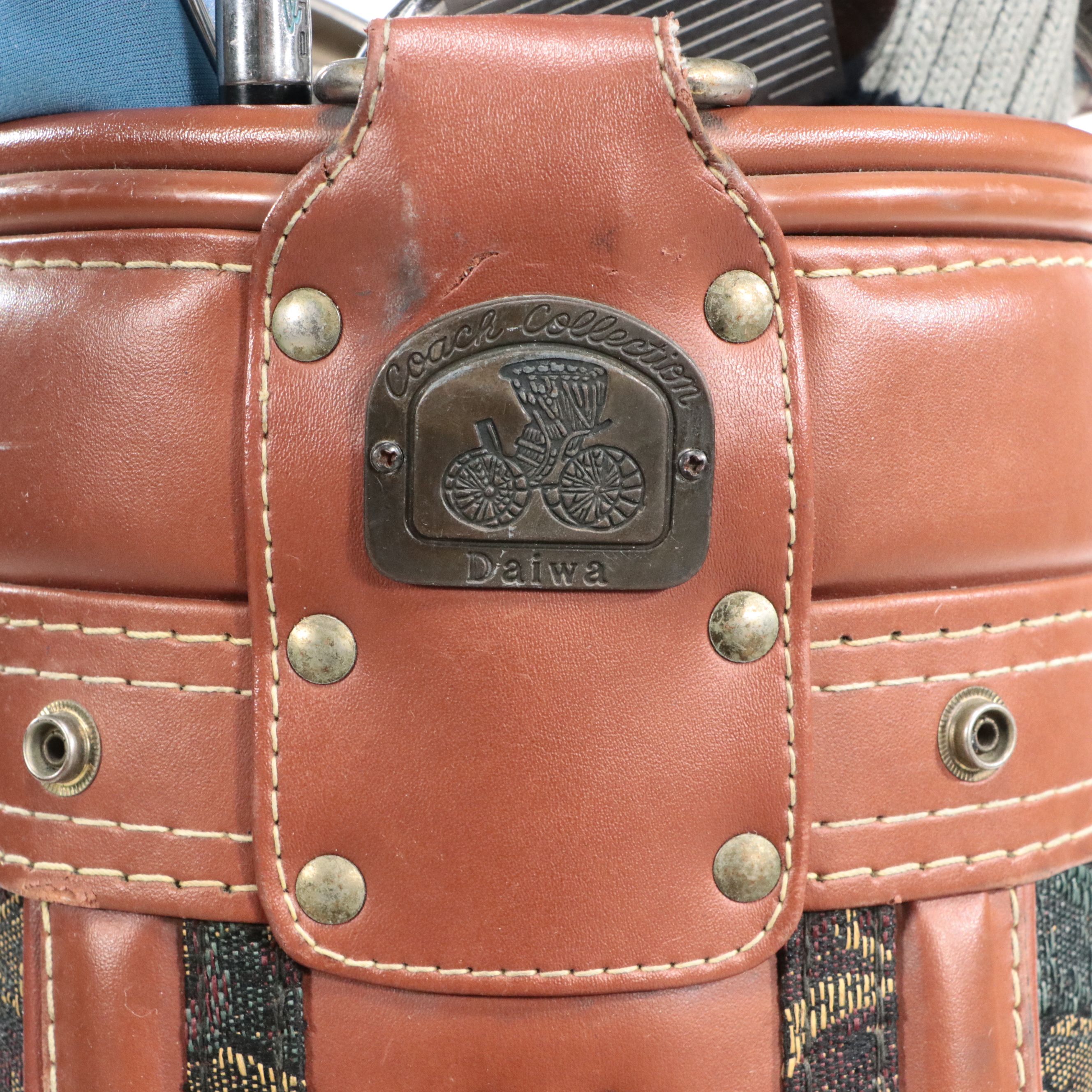 Cobra Golf Clubs, Daiwa Leather Golf Bag, and More Golf Accessoried