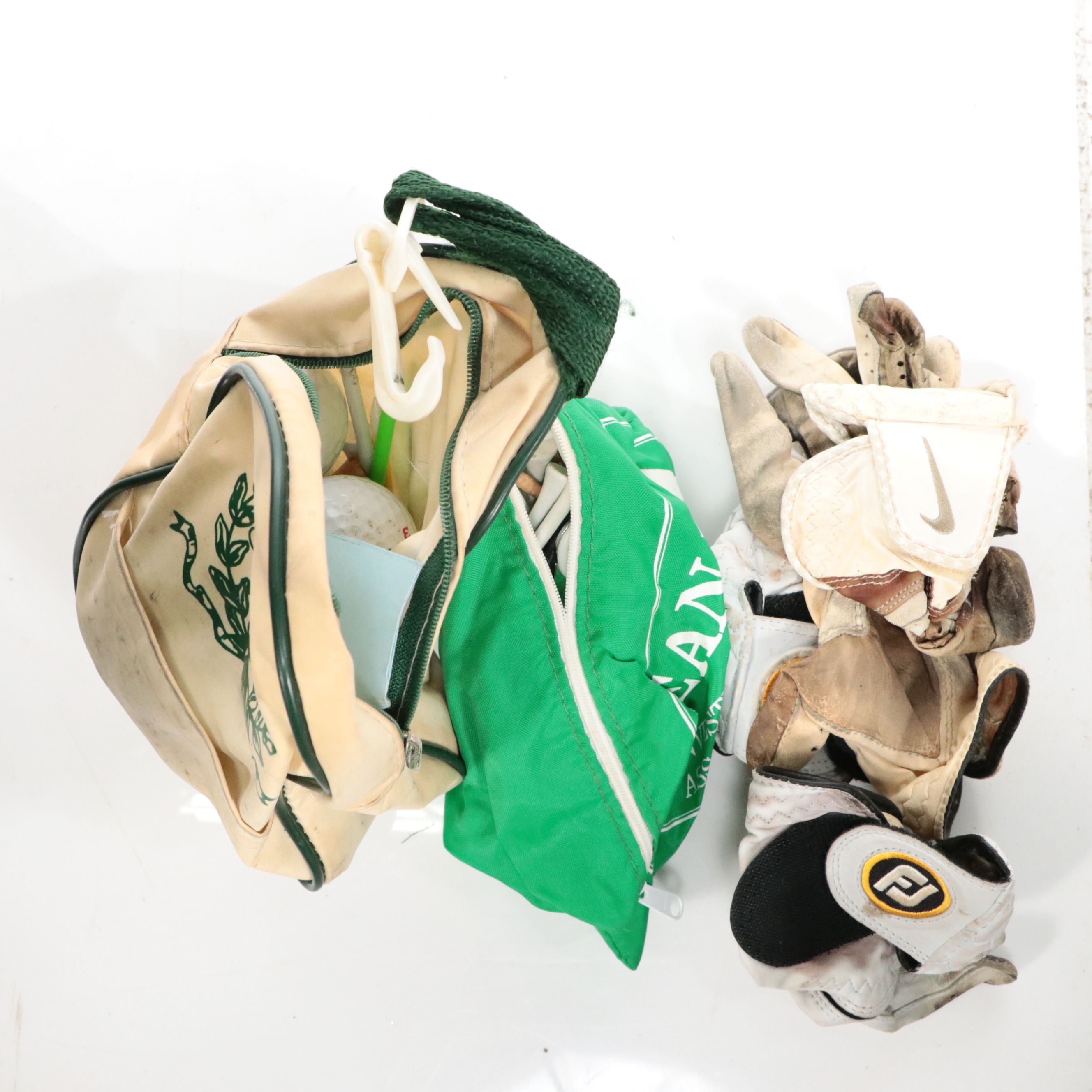 Cobra Golf Clubs, Daiwa Leather Golf Bag, and More Golf Accessoried