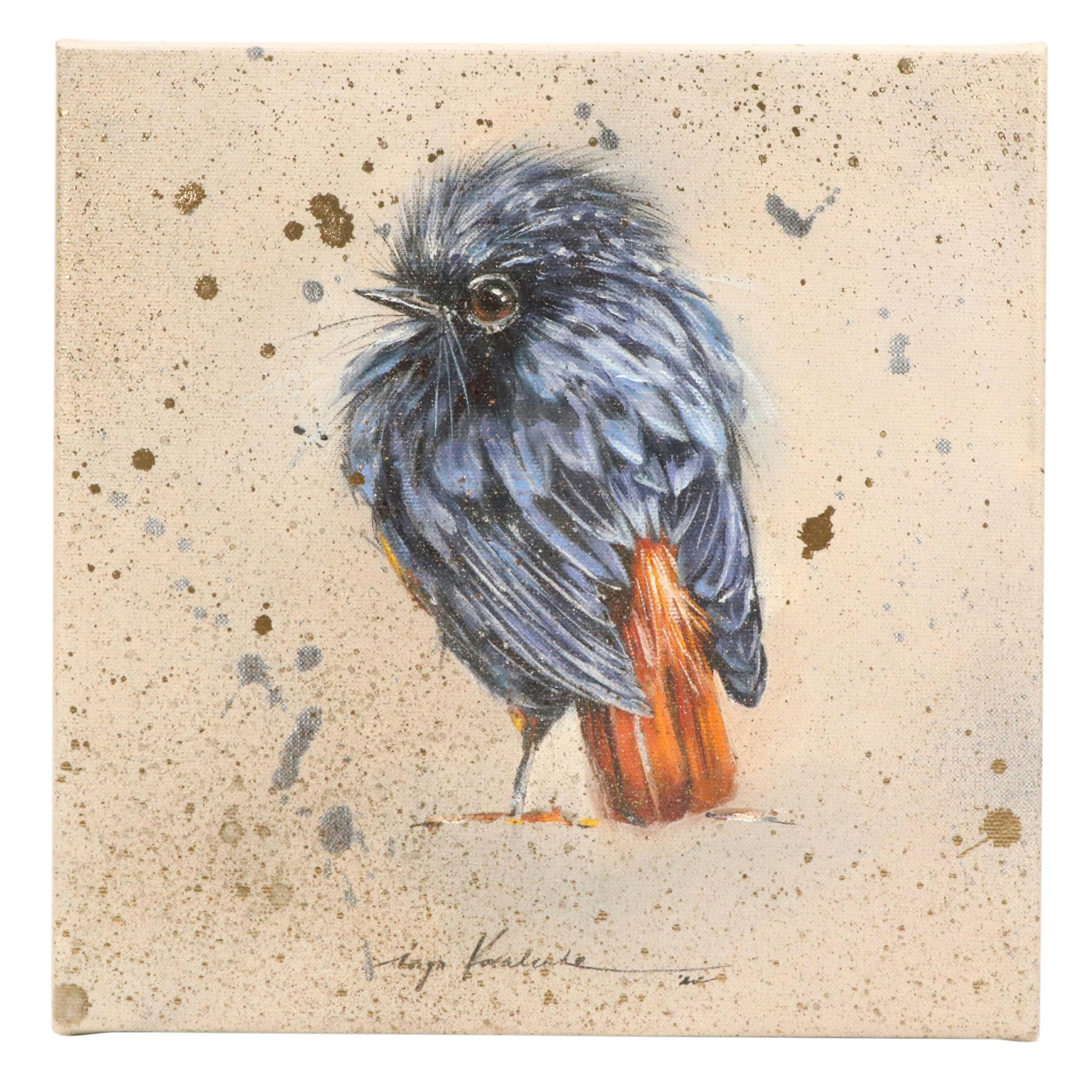 Inga Kovalenko Oil Painting of Bird, 2025