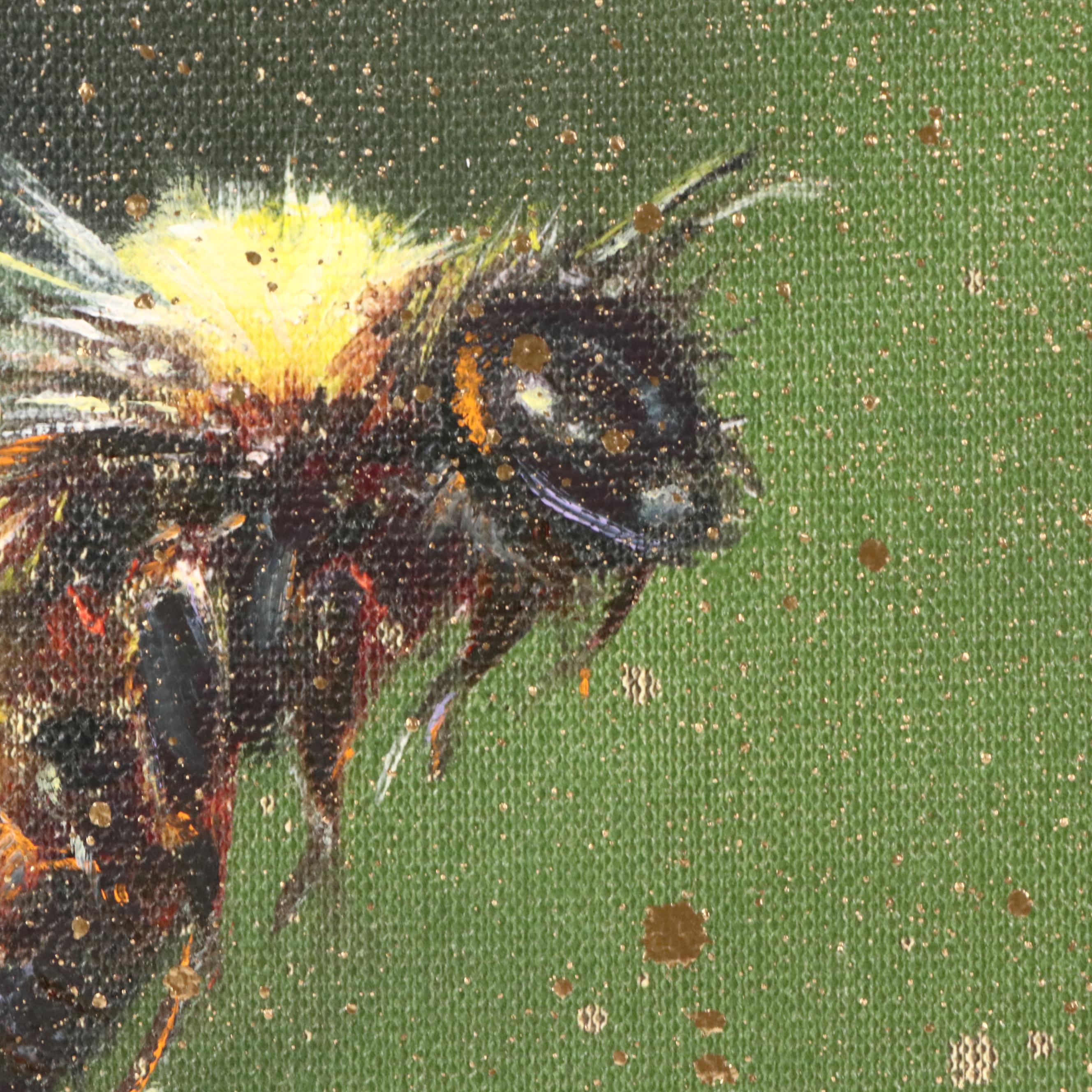Inga Kovalenko Oil Painting of Bee, 2025