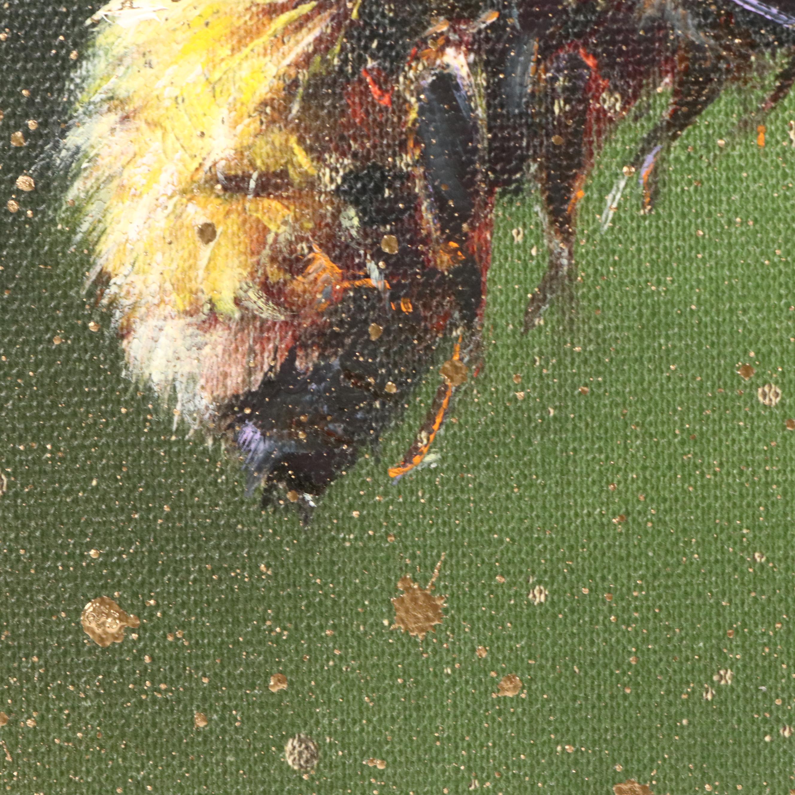 Inga Kovalenko Oil Painting of Bee, 2025