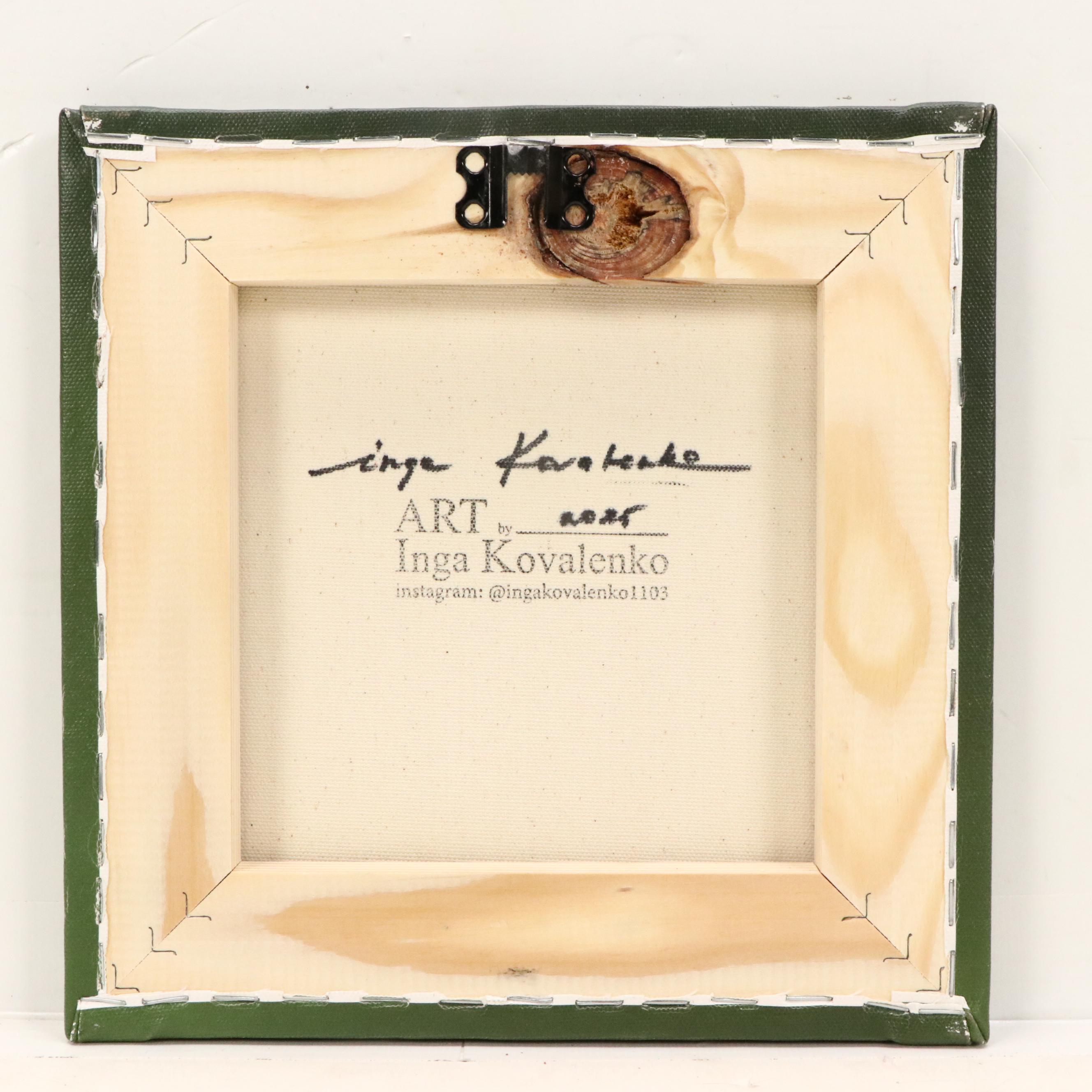 Inga Kovalenko Oil Painting of Bee, 2025