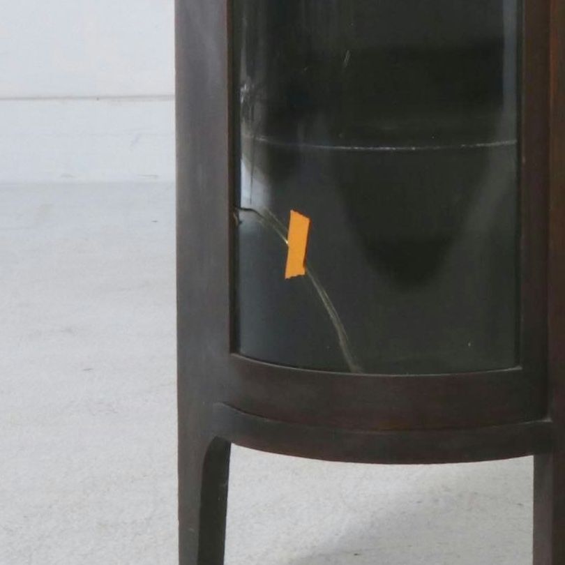 Arts & Crafts Oak China Cabinet