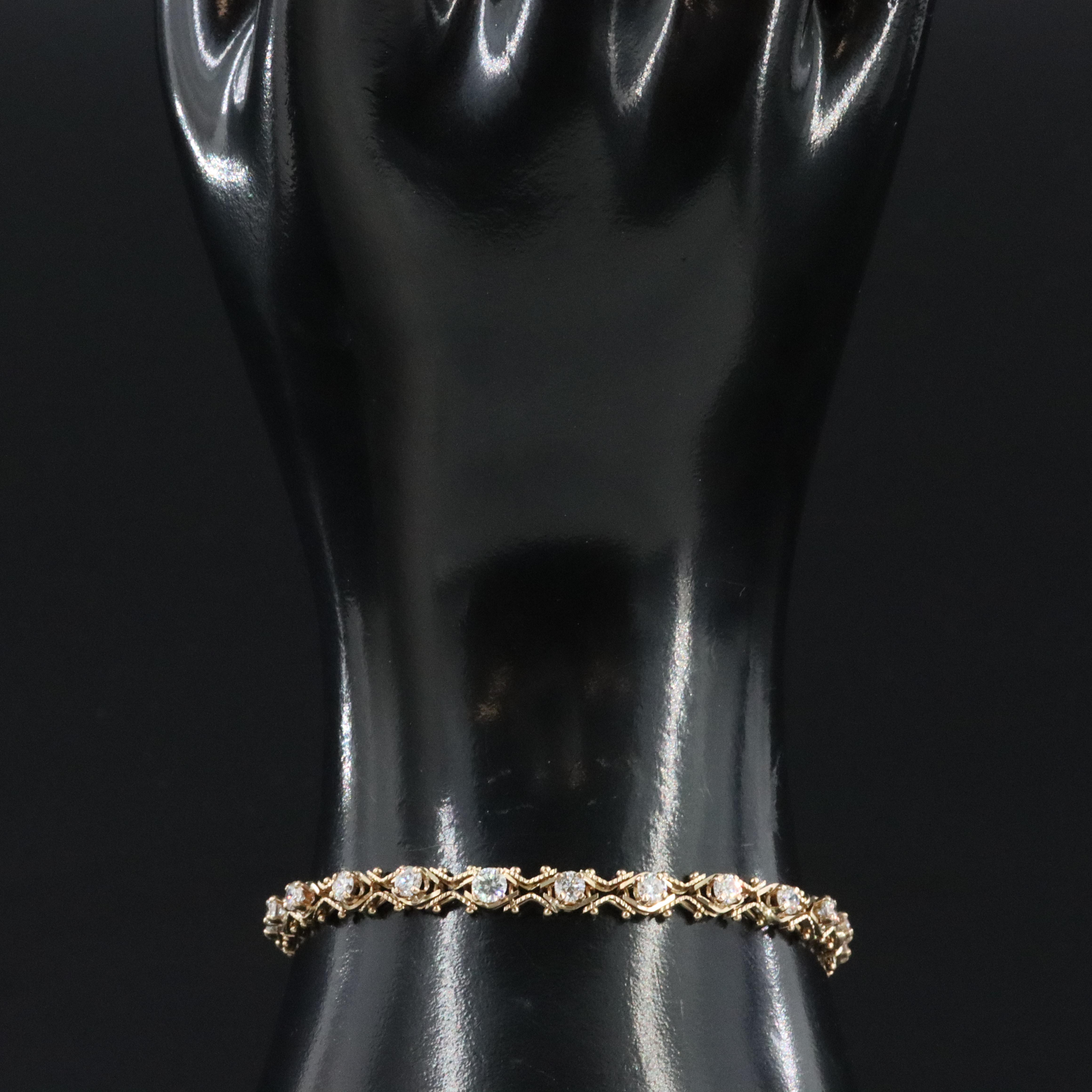 14K 2.53 CTW Diamond Bracelet