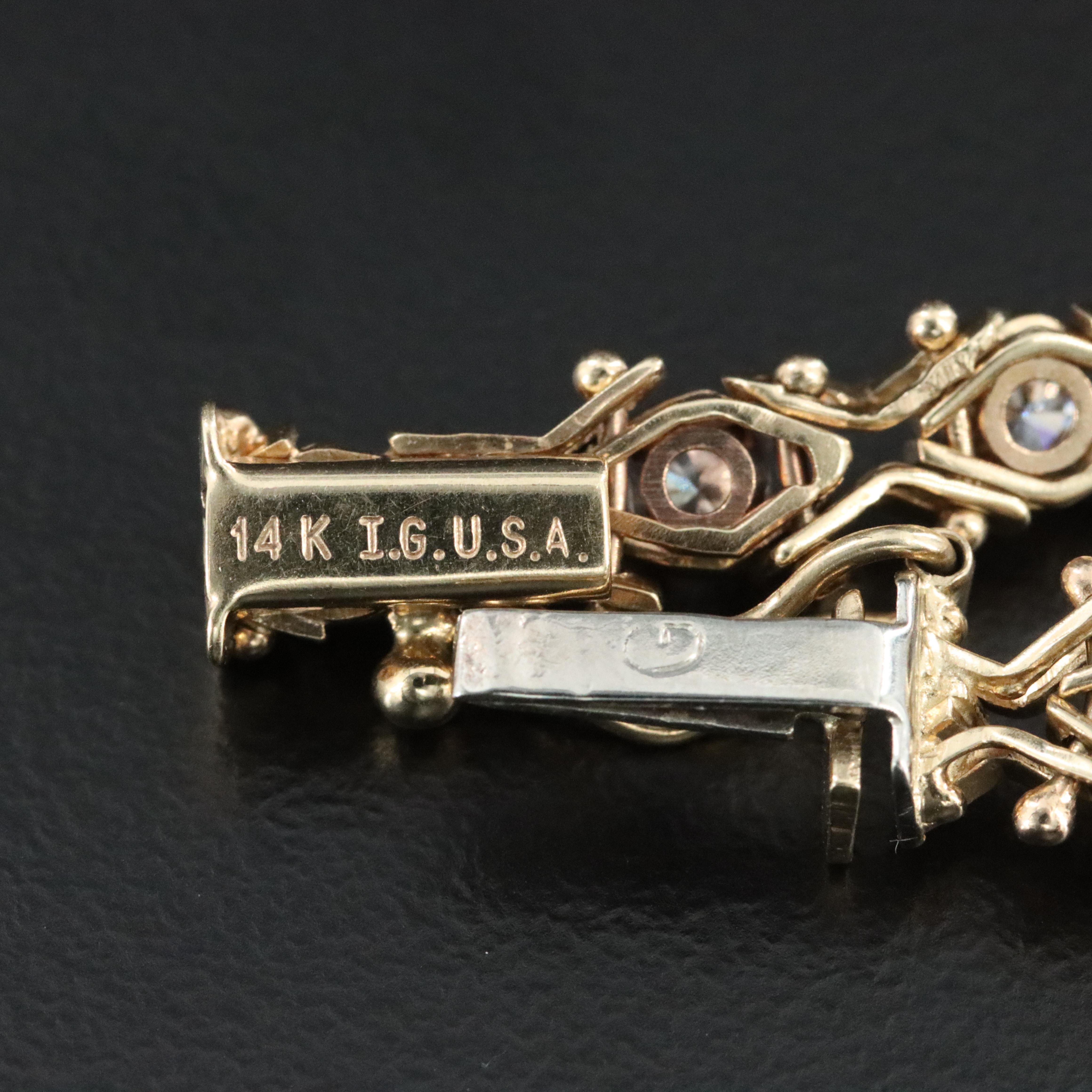 14K 2.53 CTW Diamond Bracelet