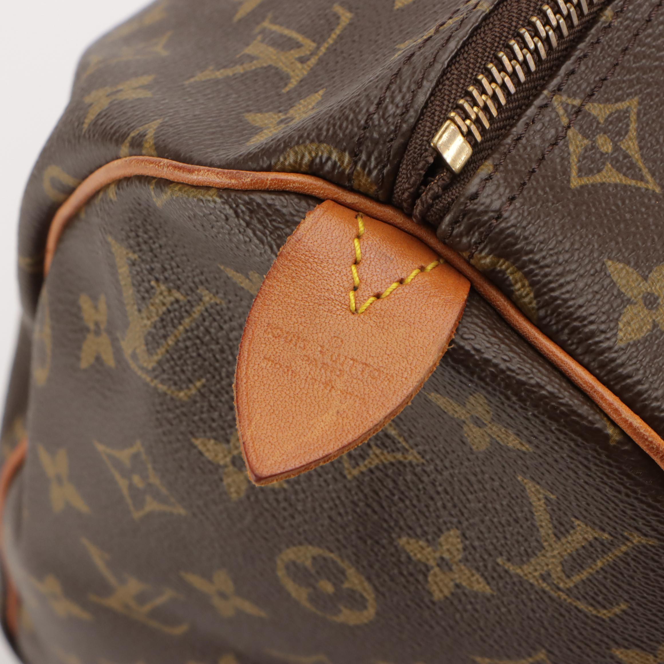 Louis Vuitton Keepall 45 in Monogram Canvas and Vachetta Leather