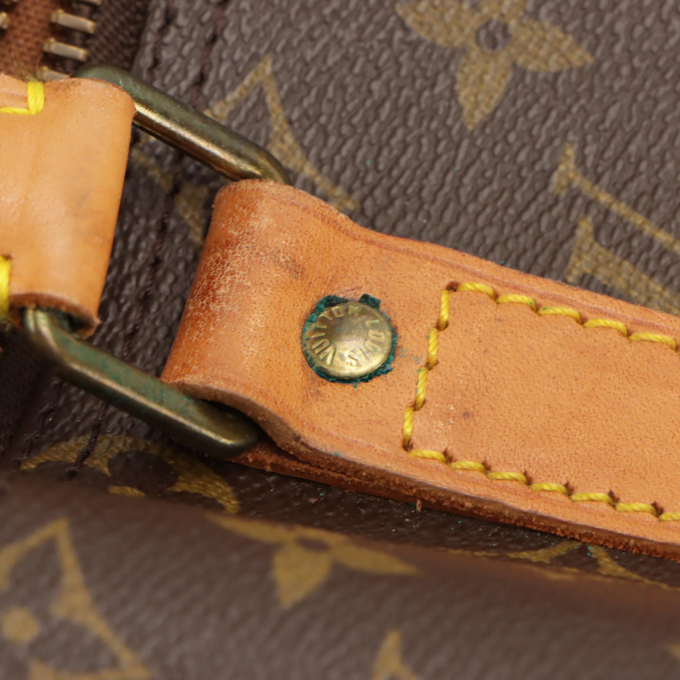 Louis Vuitton Keepall 45 in Monogram Canvas and Vachetta Leather