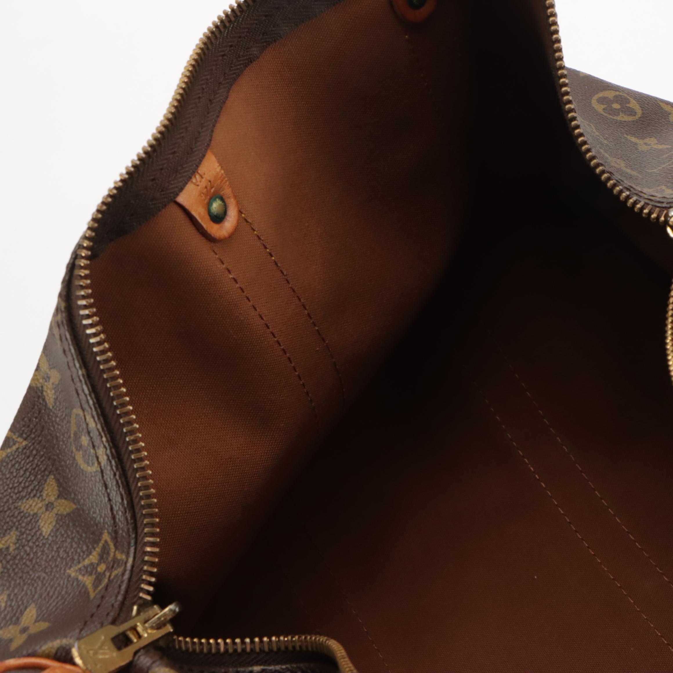 Louis Vuitton Keepall 45 in Monogram Canvas and Vachetta Leather