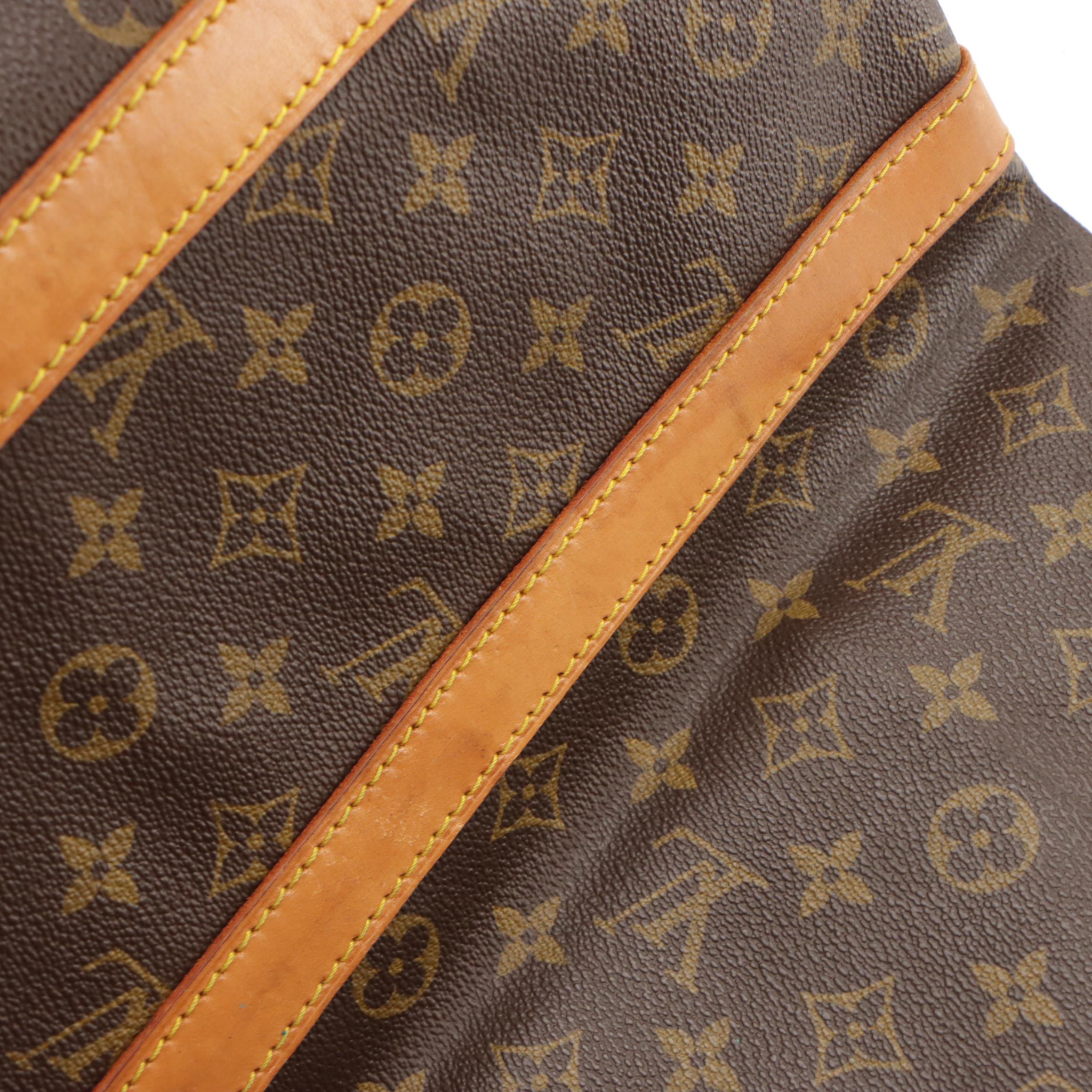 Louis Vuitton Keepall 45 in Monogram Canvas and Vachetta Leather