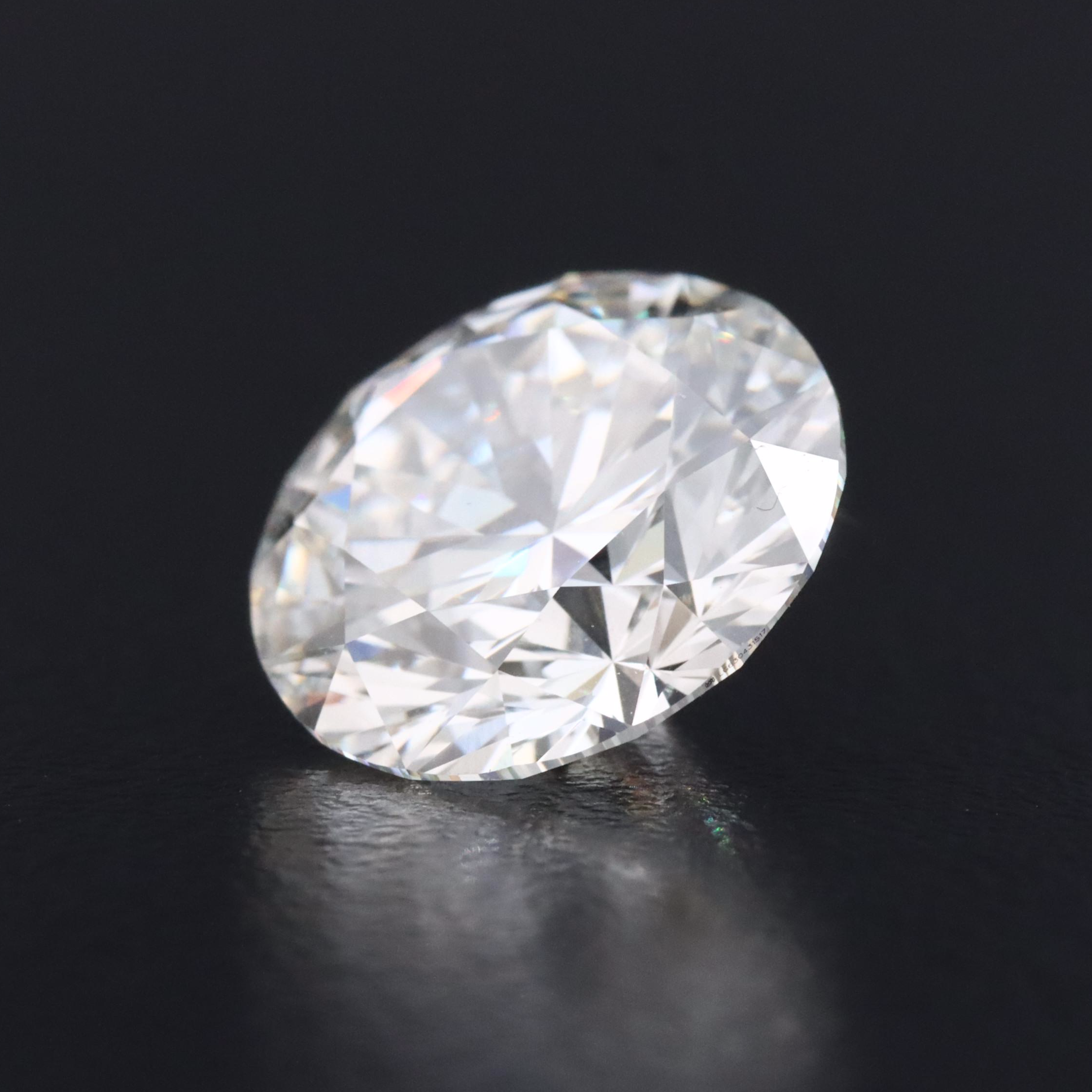 Loose 4.40 CT Lab Grown Diamond with IGI Report