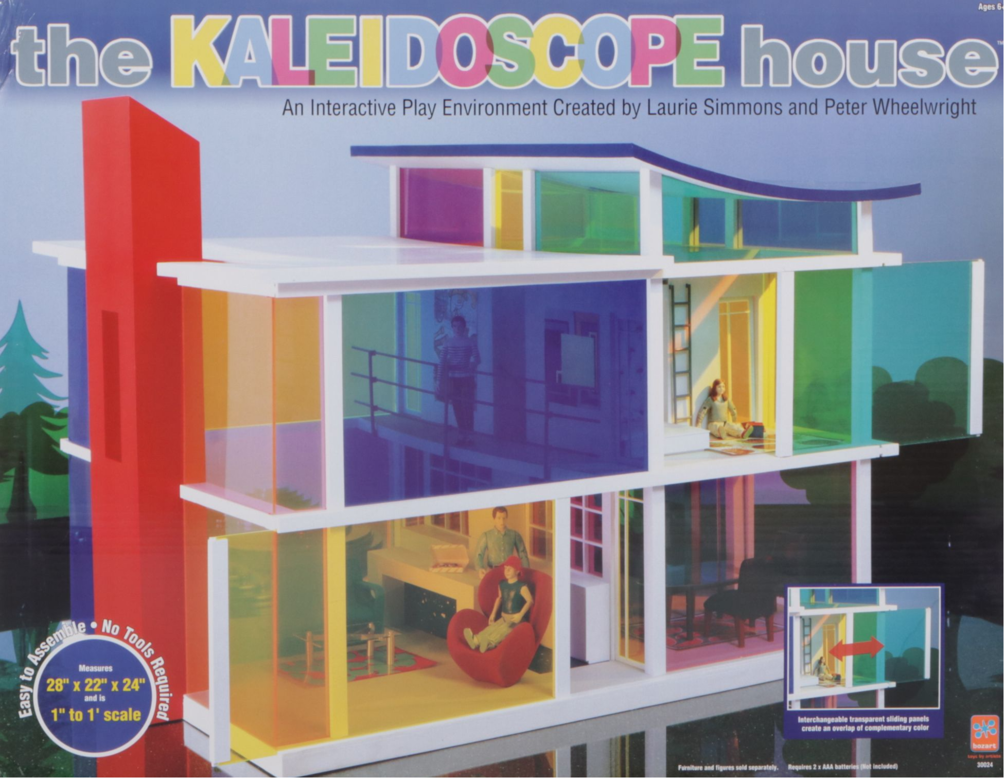"The Kaleidoscope House" 1"-1' Scale Interactive Play Doll House