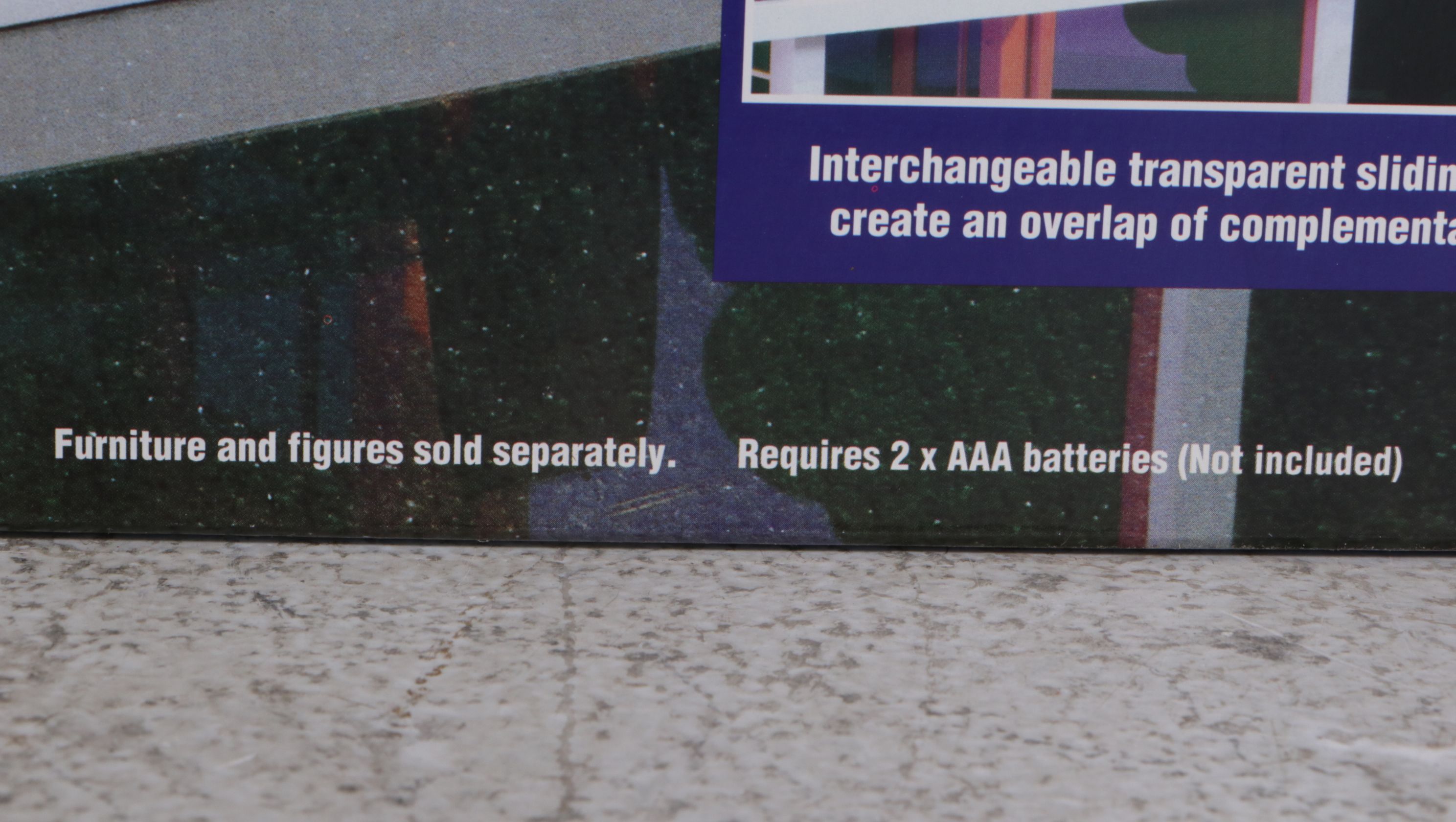 "The Kaleidoscope House" 1"-1' Scale Interactive Play Doll House