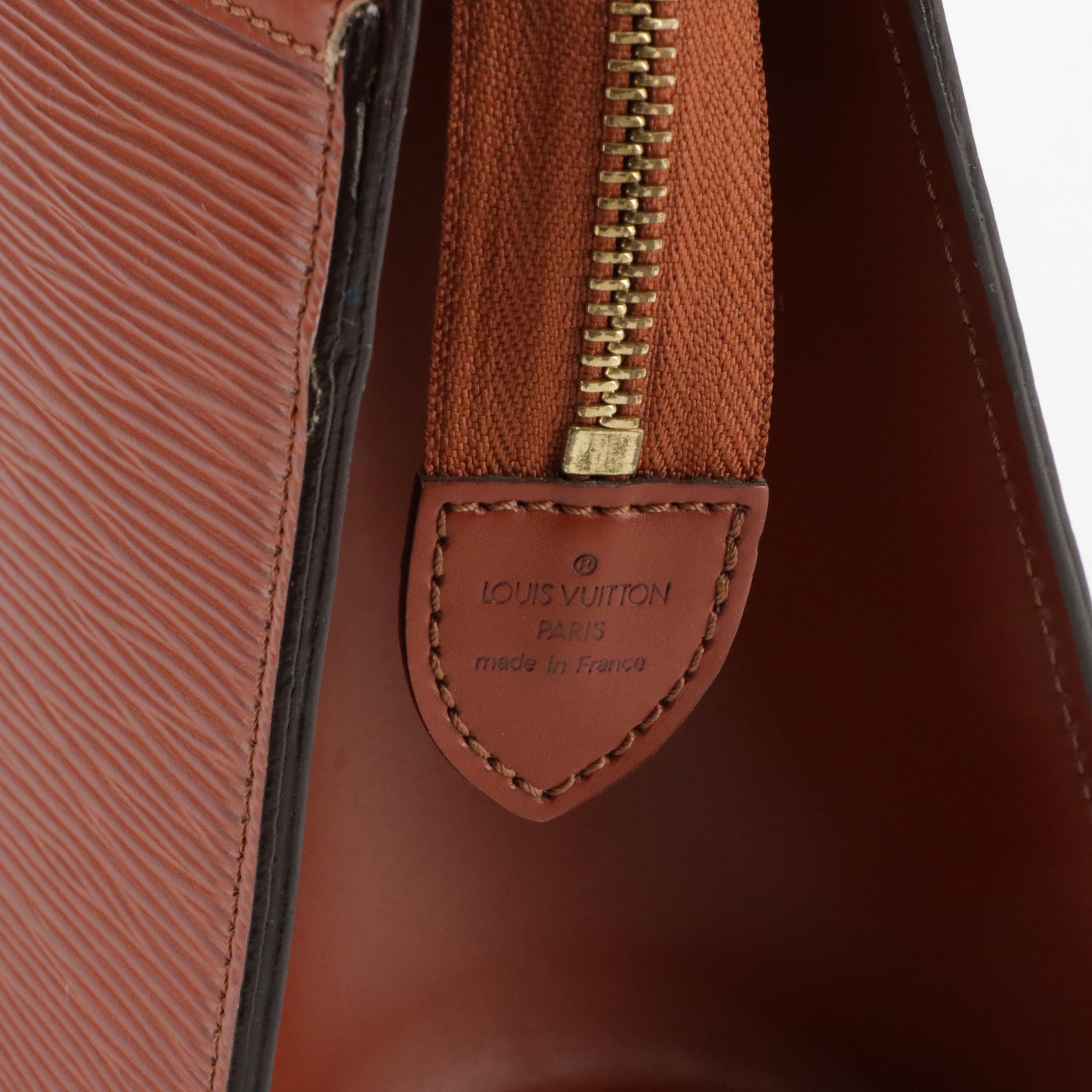 Louis Vuitton Riviera Handbag in Cipango Gold Epi and Smooth Leather