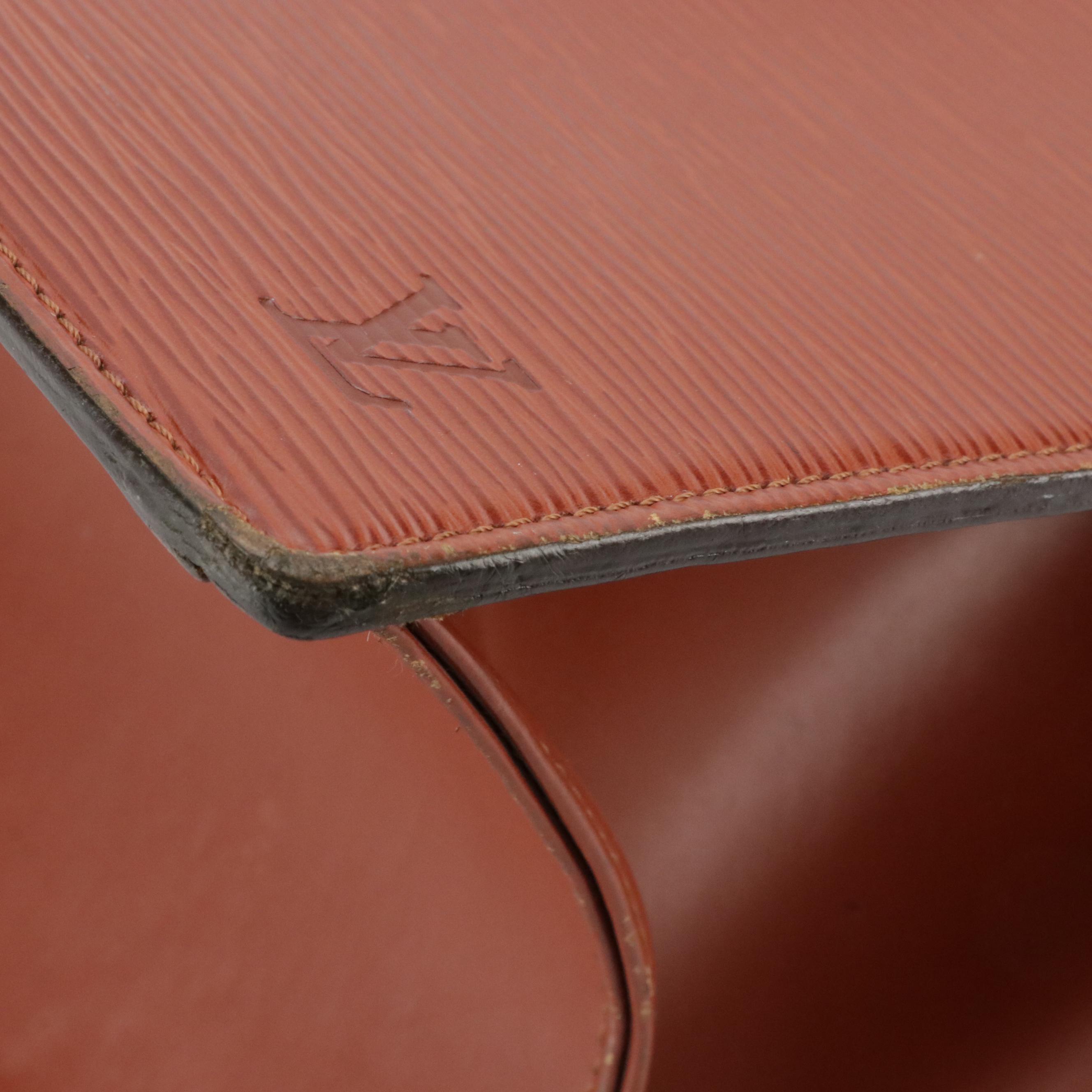 Louis Vuitton Riviera Handbag in Cipango Gold Epi and Smooth Leather