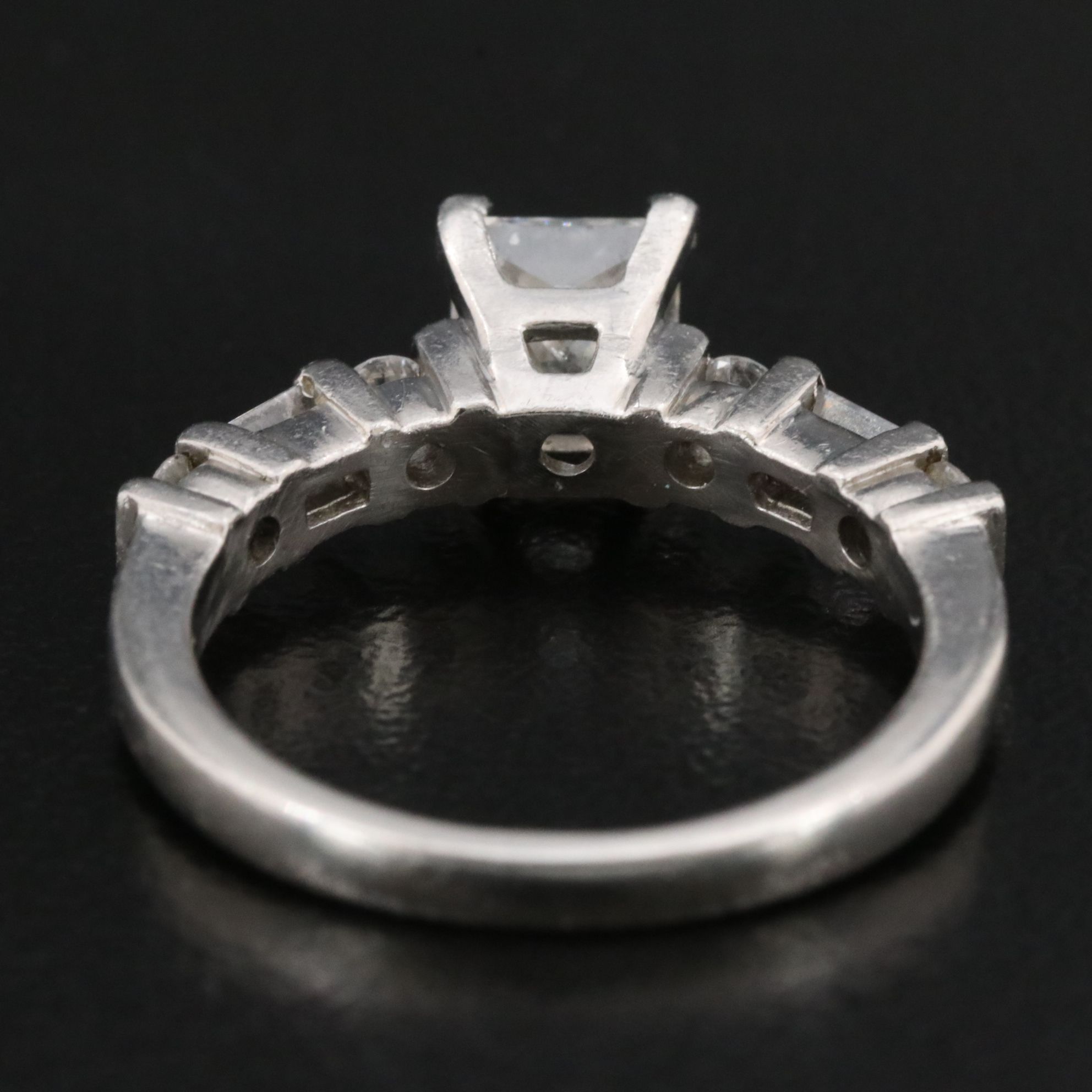 Platinum 1.29 CTW Diamond Ring