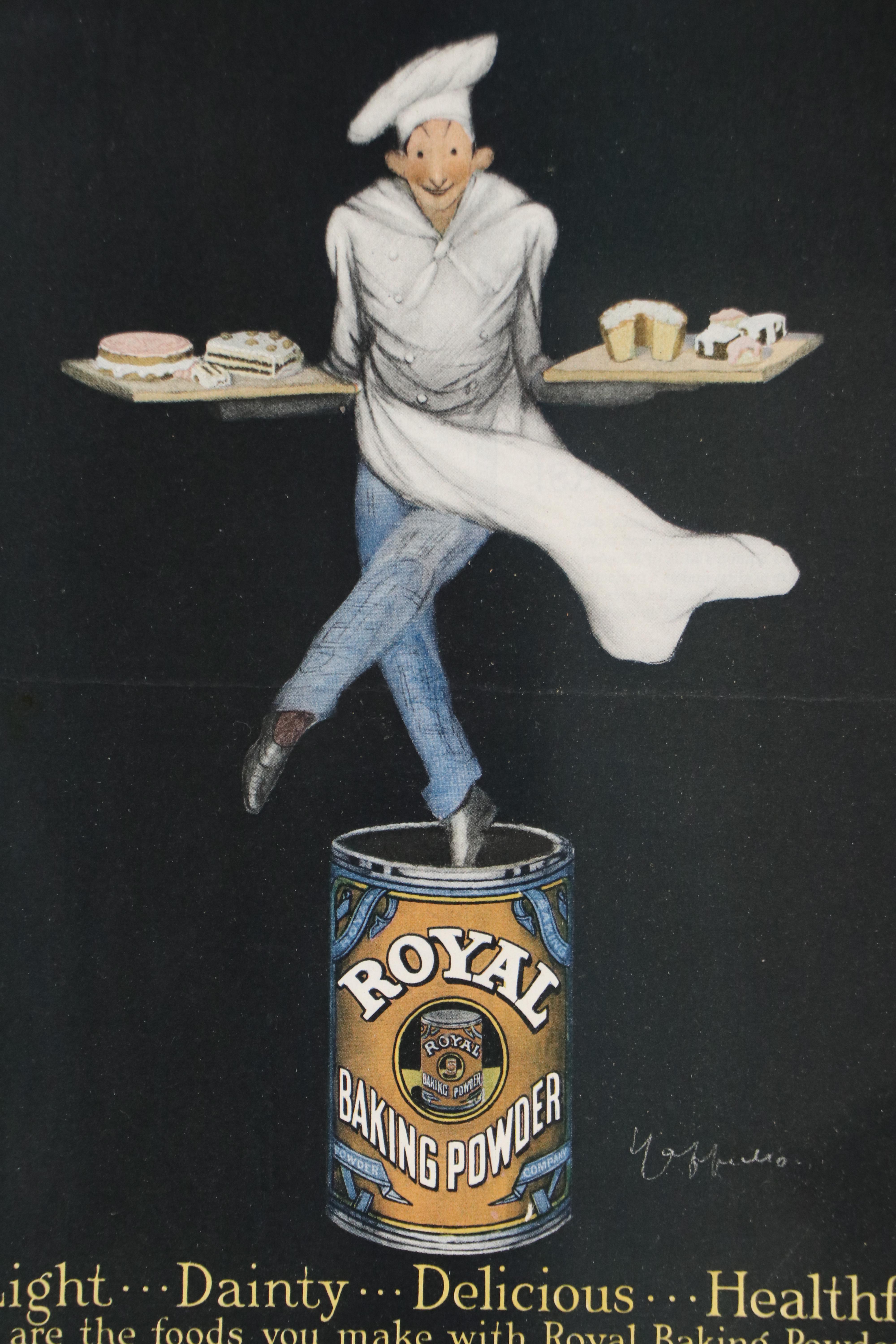 Royal Baking Powder Offset Lithograph Poster