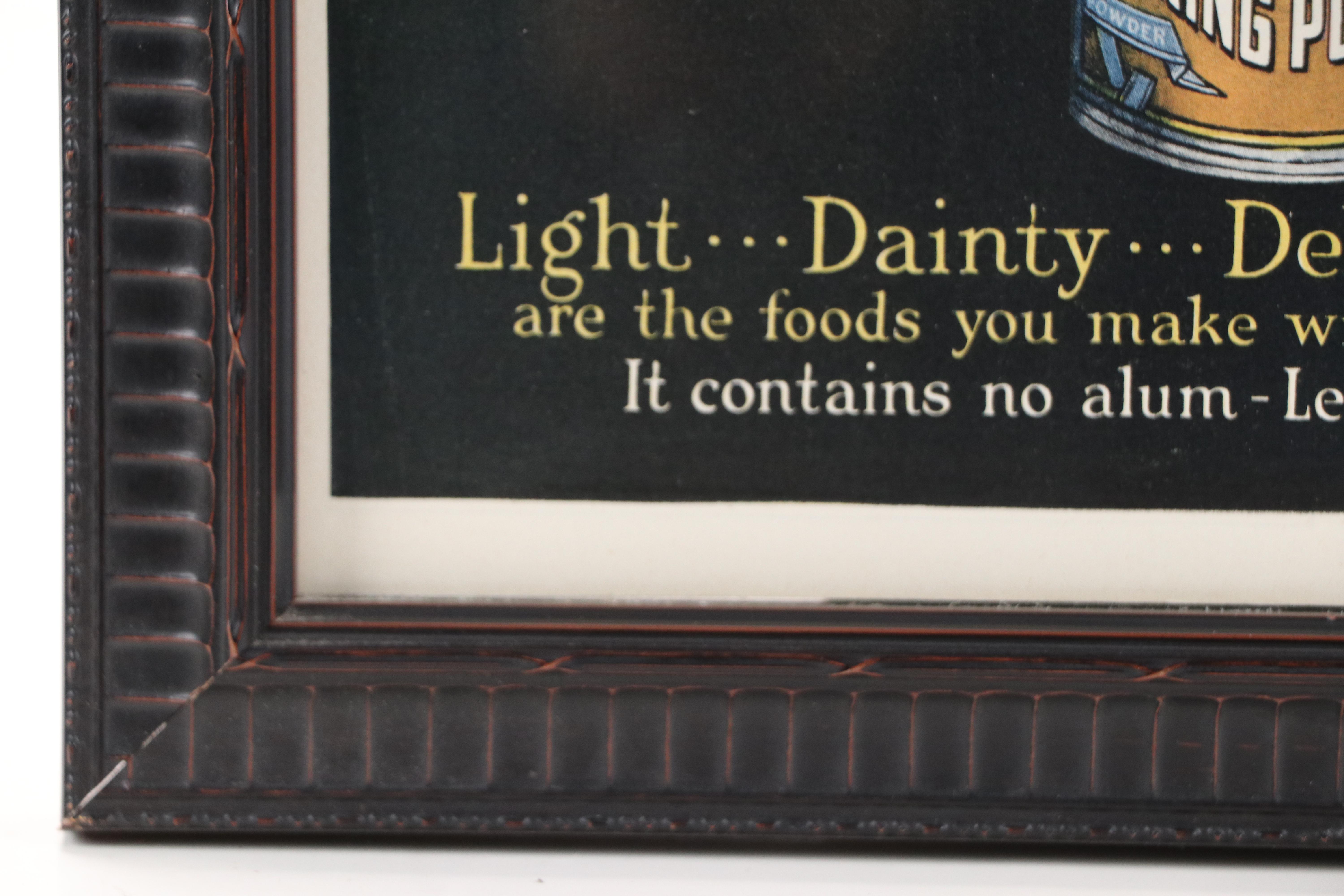 Royal Baking Powder Offset Lithograph Poster