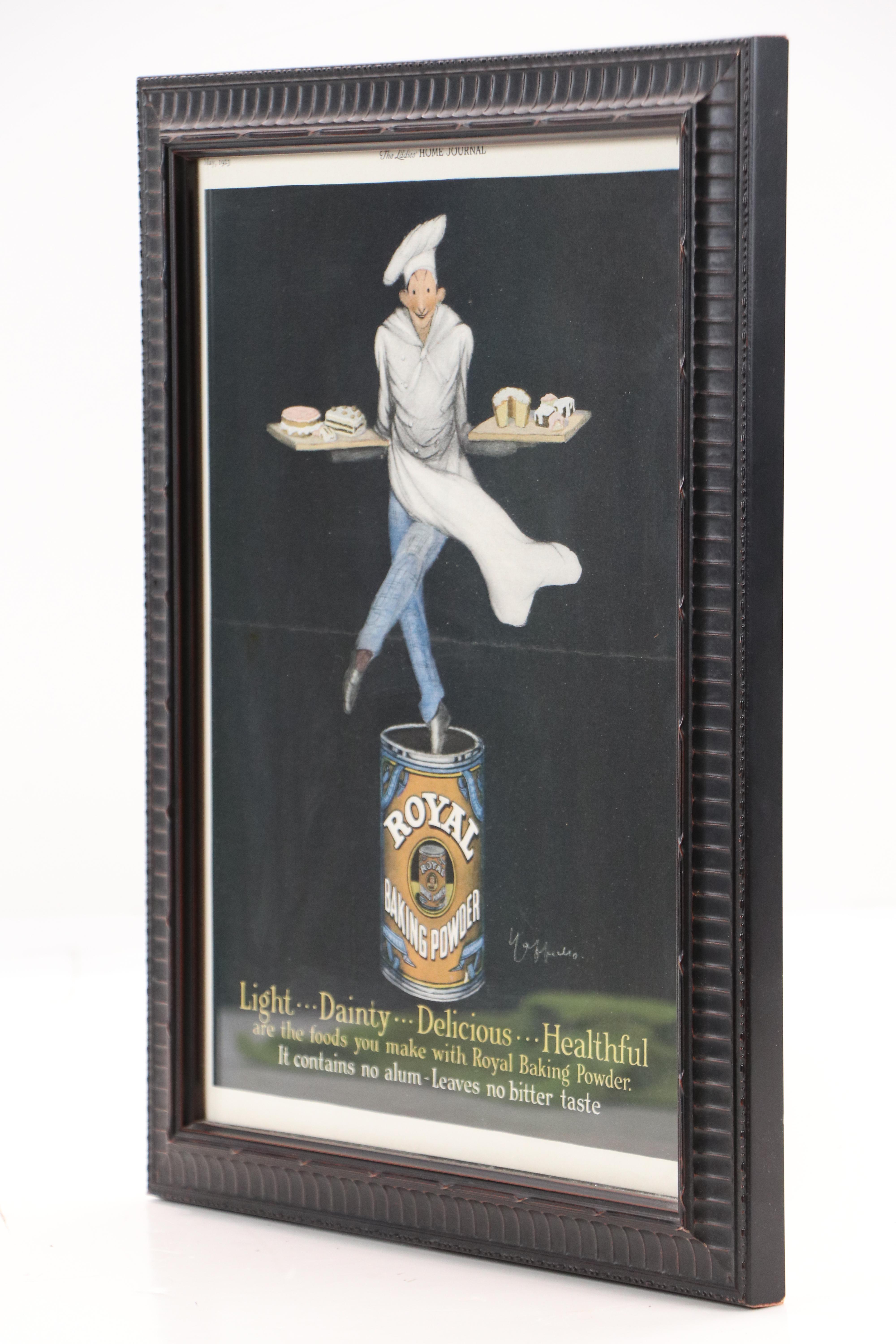 Royal Baking Powder Offset Lithograph Poster