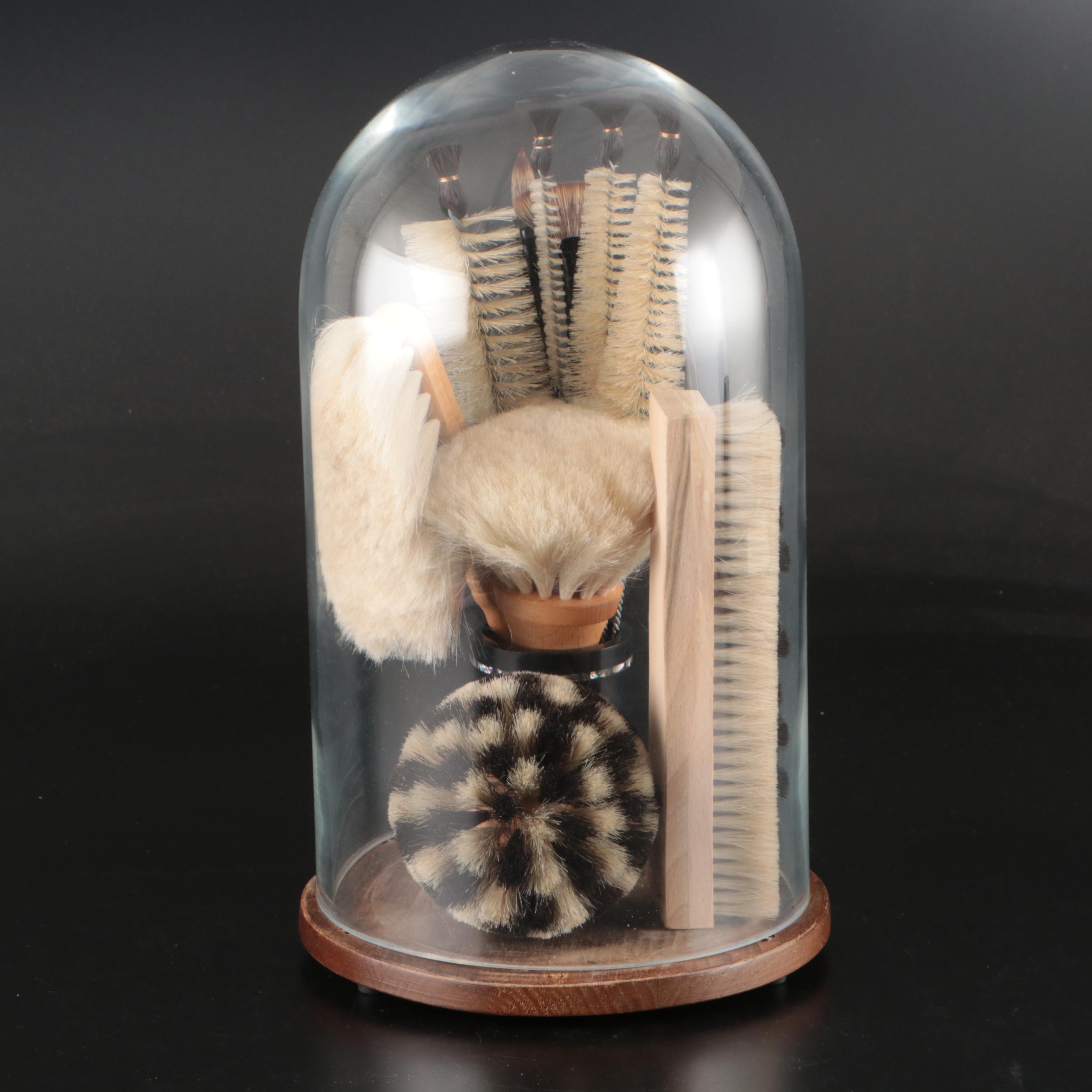 Brush Collection in Display Dome