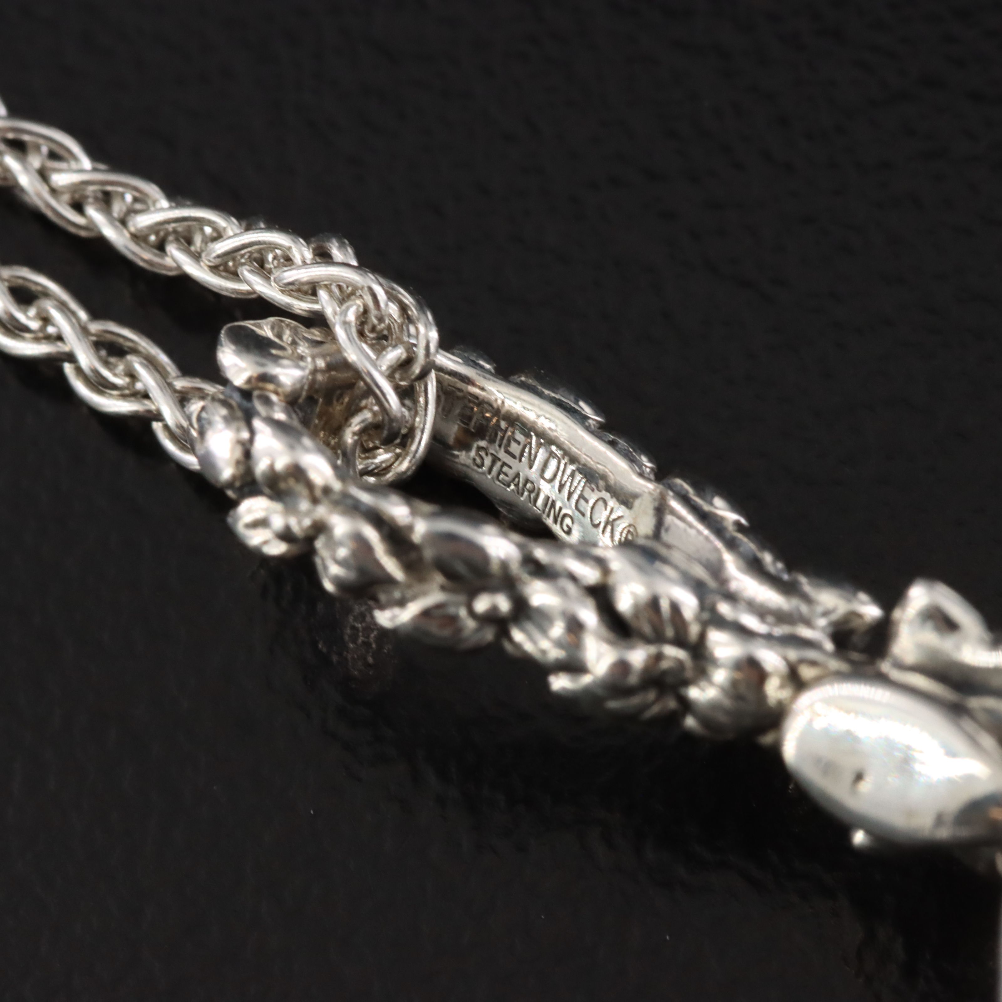 Stephen Dweck "Pearlicious" Sterling Pearl Pendant Necklace