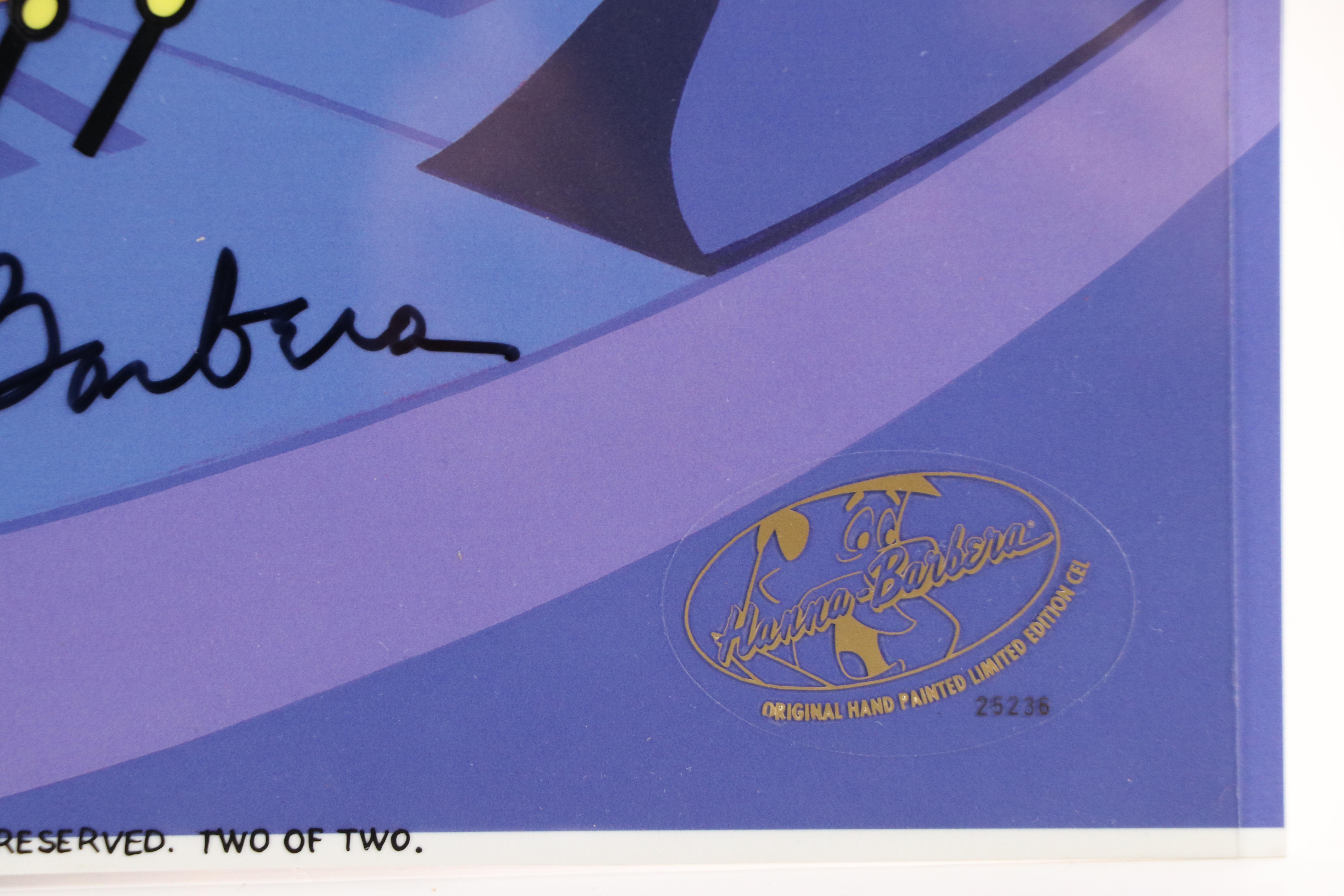 Hanna-Barbera Signed Hand-Painted Animation Cel "The Ruff and Reddy Show," 1957