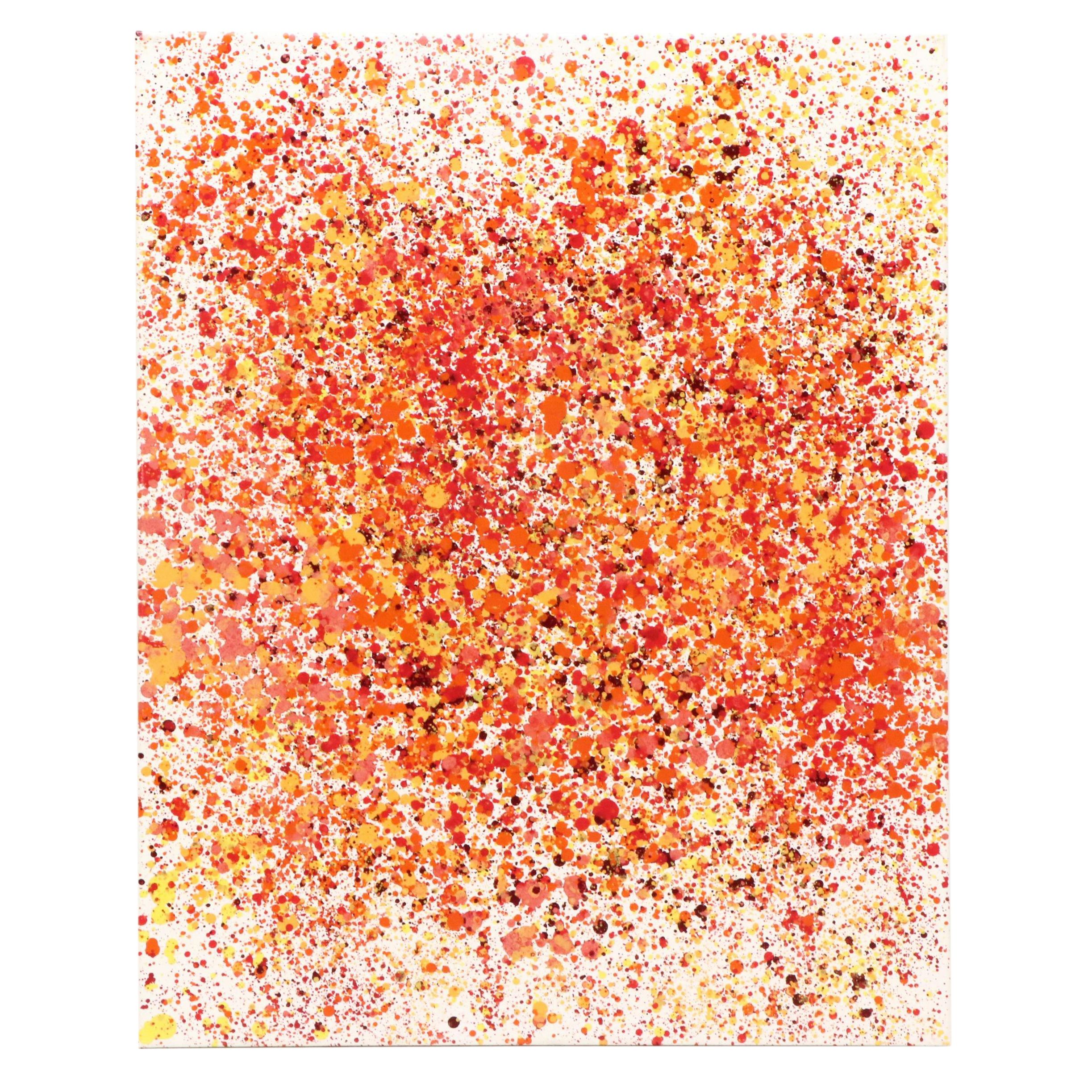 Jason Michael Durham Abstract Mixed Media Painting "Grateful," 2025