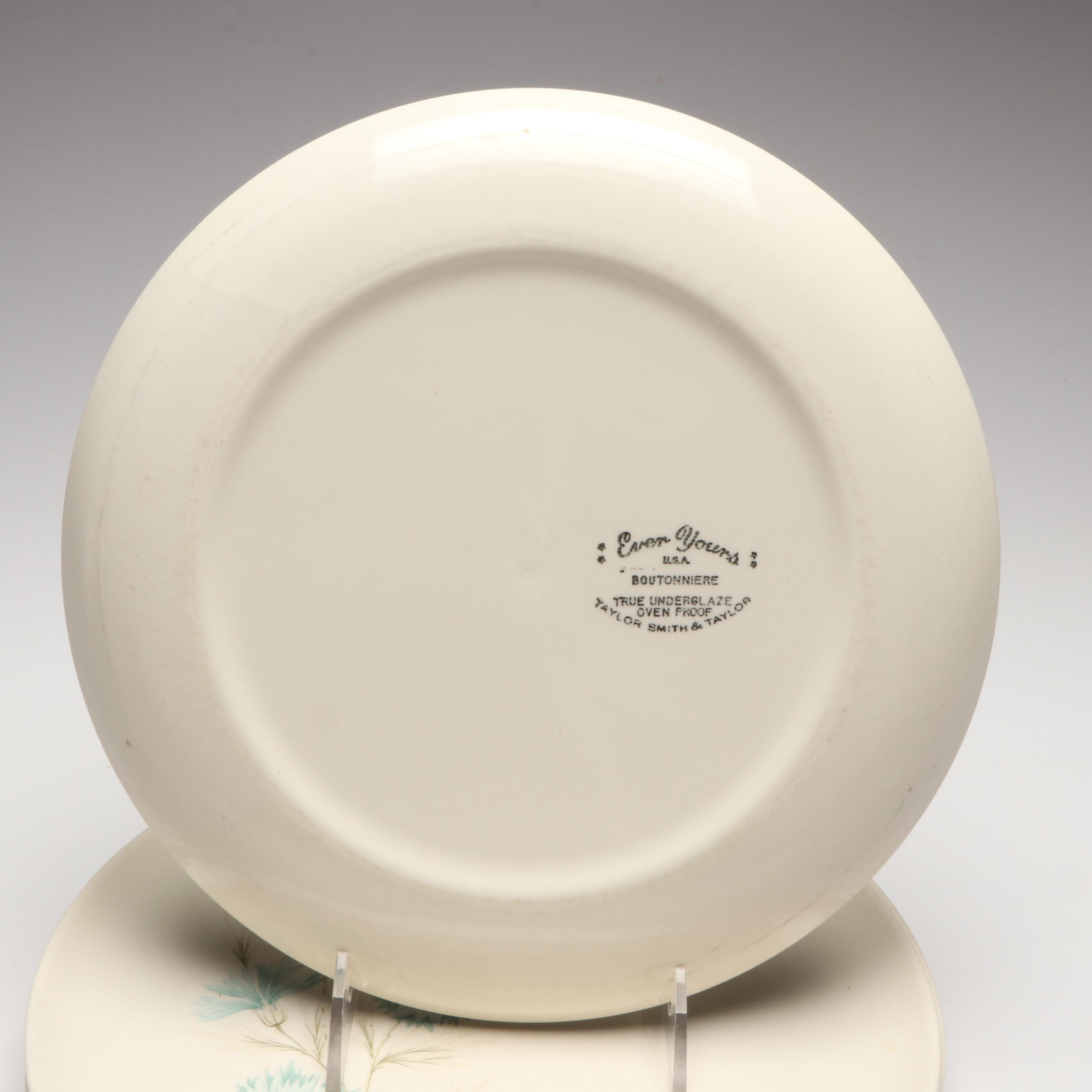 Taylor, Smith & Taylor "Boutonniere" Ceramic Dinnerware