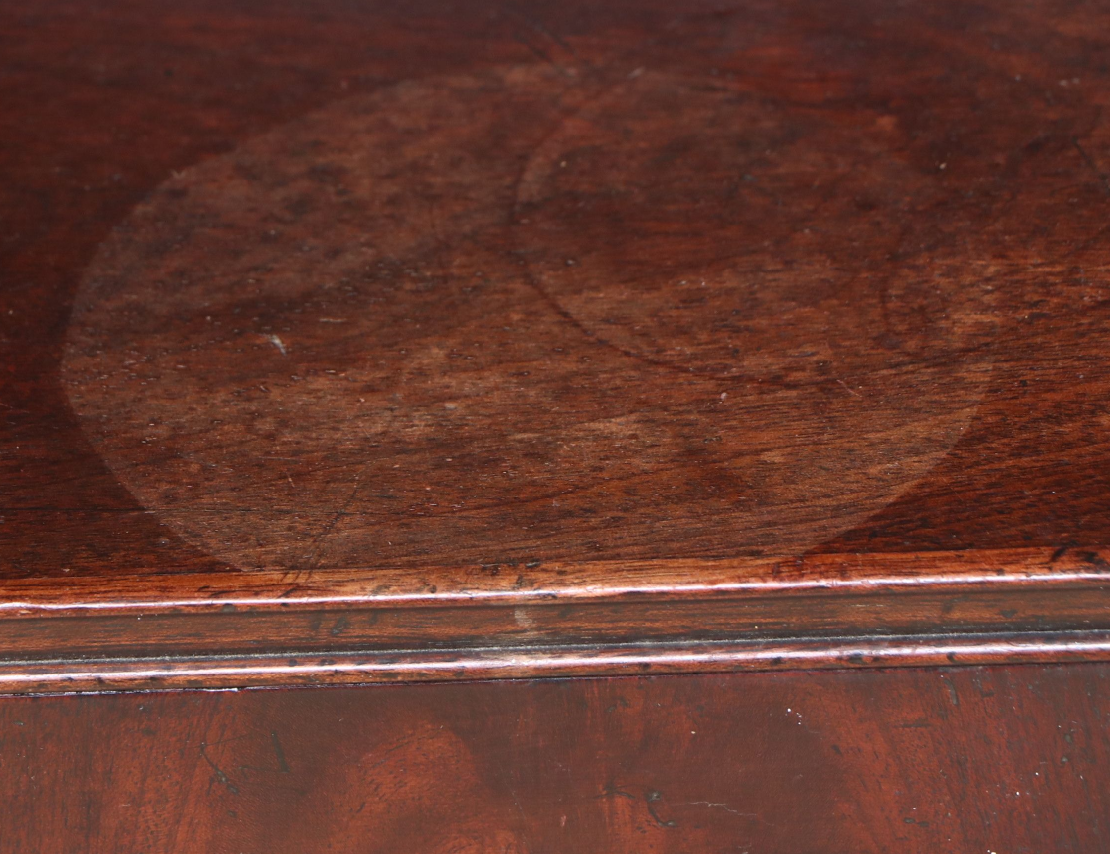 Regency Style Mahogany Waterfall Bookcase