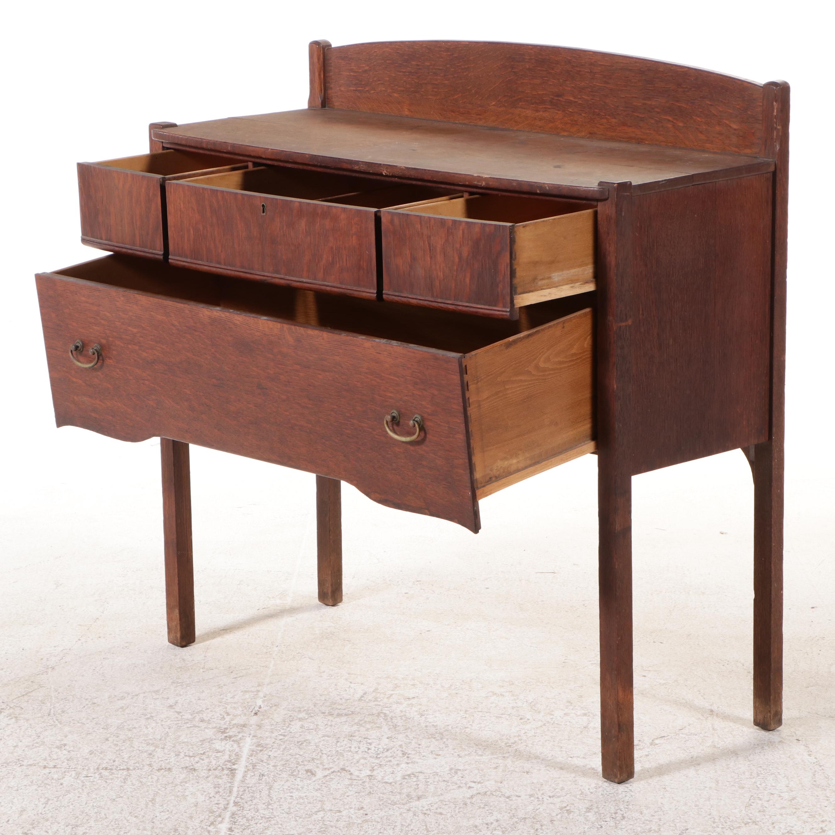 Arts & Crafts Oak Sideboard