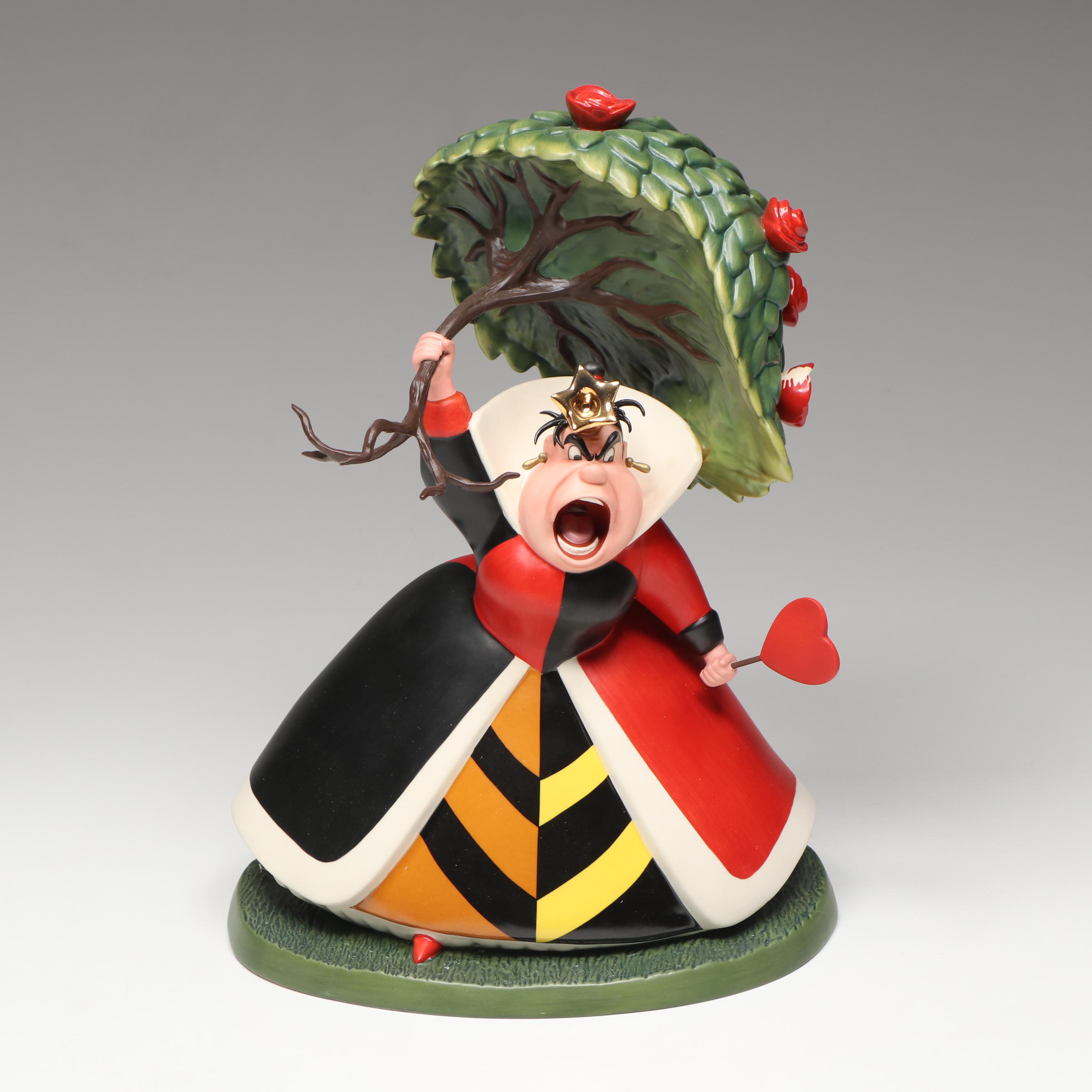 Disney Villains "Who's Been Painting My Roses Red?" Collectors Society Figurine