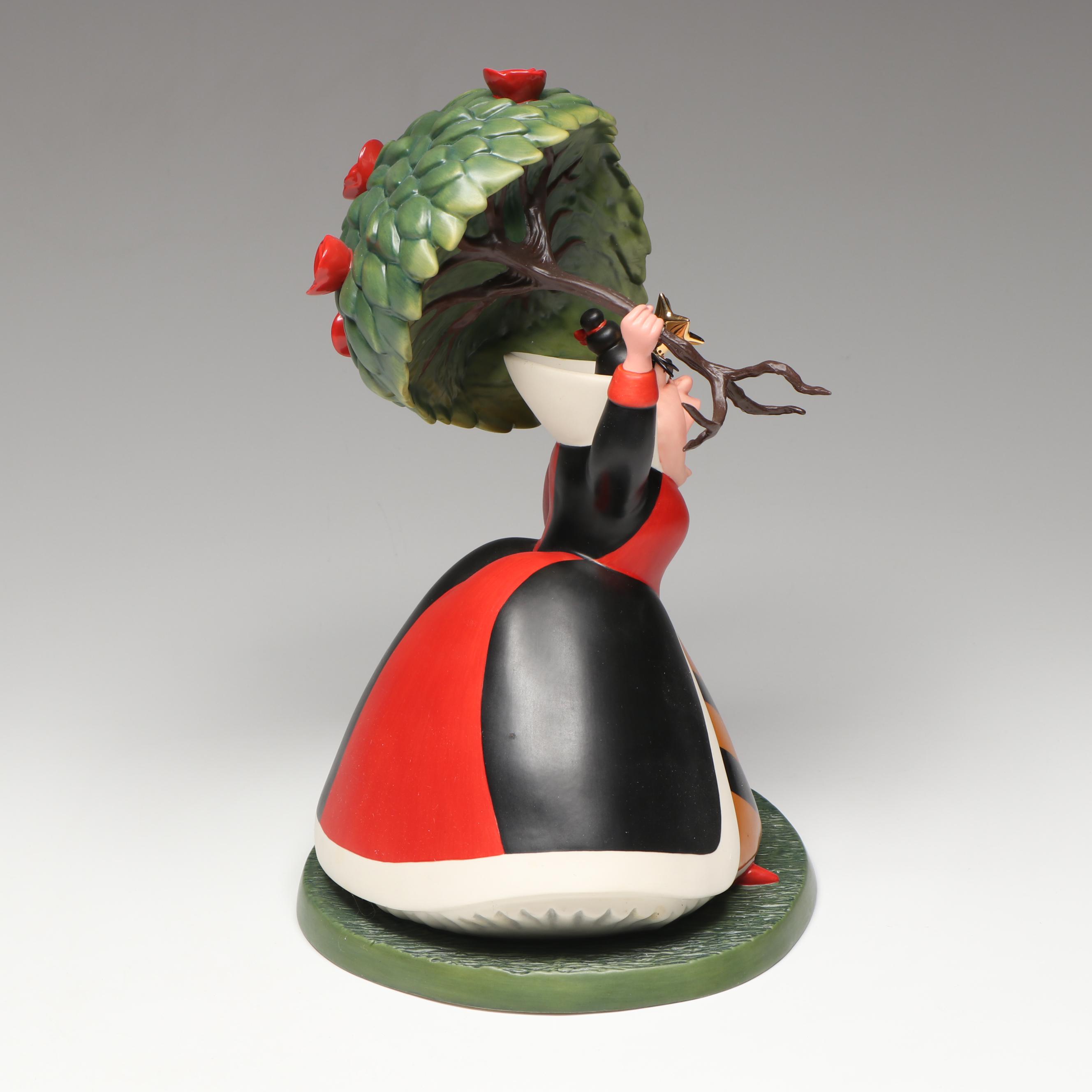 Disney Villains "Who's Been Painting My Roses Red?" Collectors Society Figurine