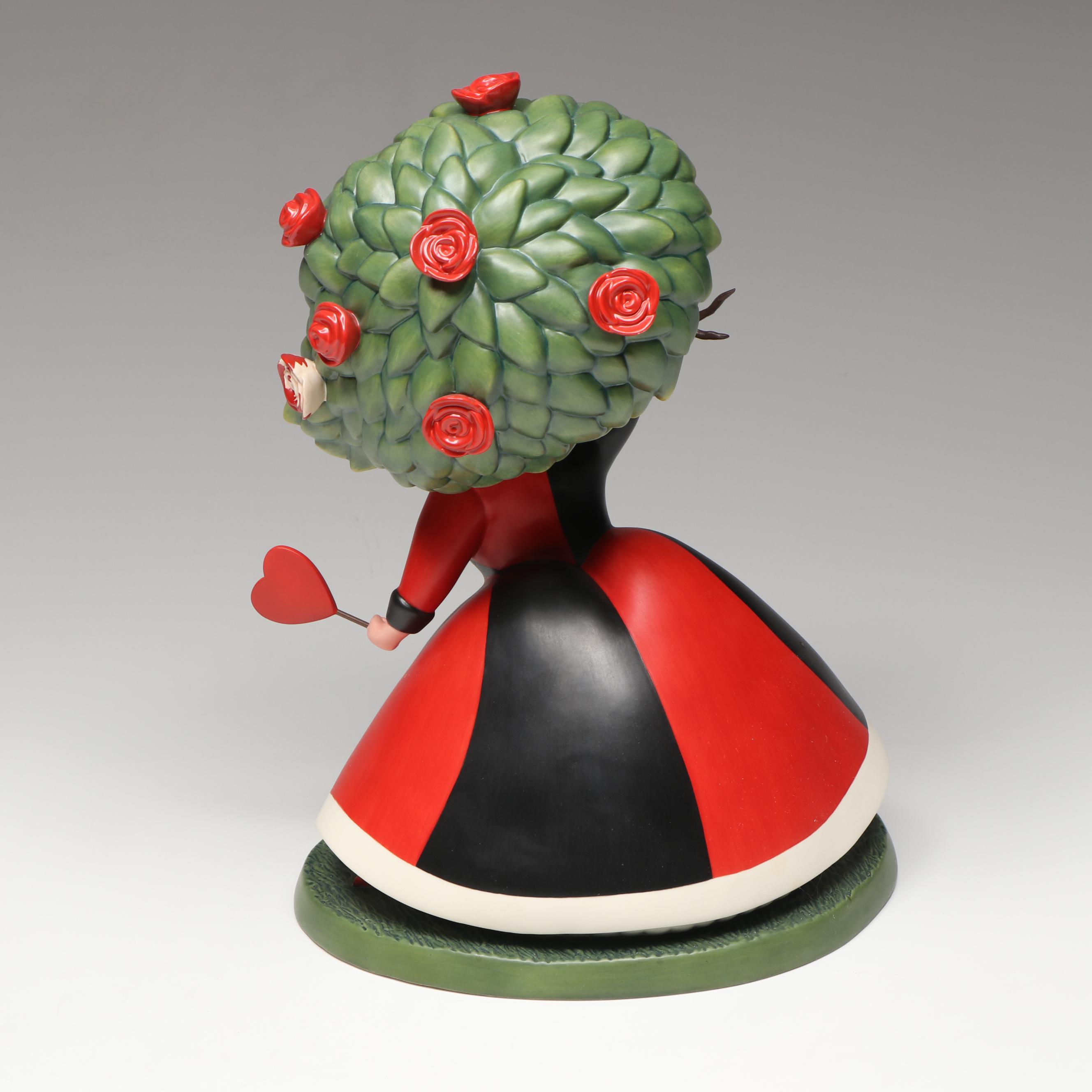 Disney Villains "Who's Been Painting My Roses Red?" Collectors Society Figurine