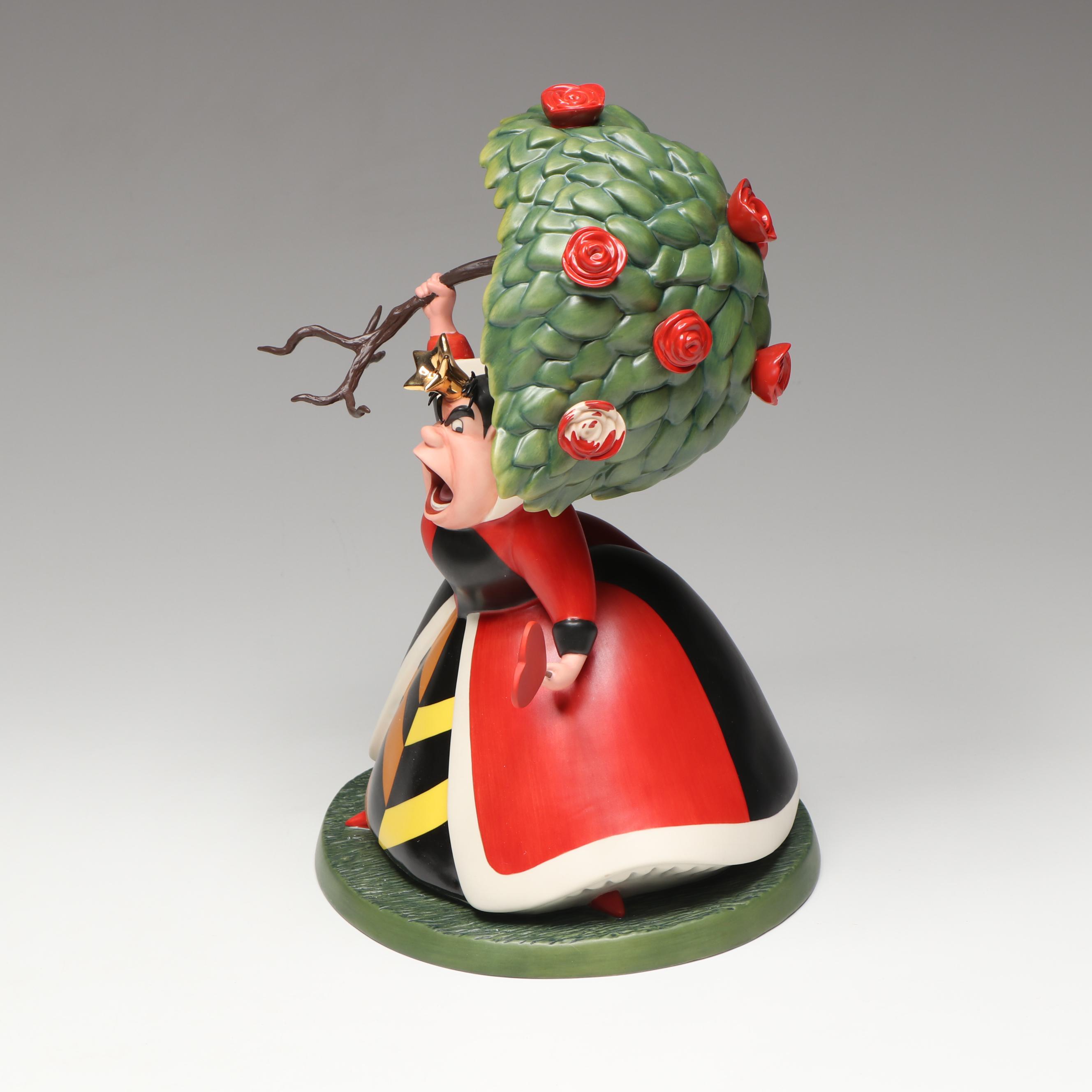 Disney Villains "Who's Been Painting My Roses Red?" Collectors Society Figurine