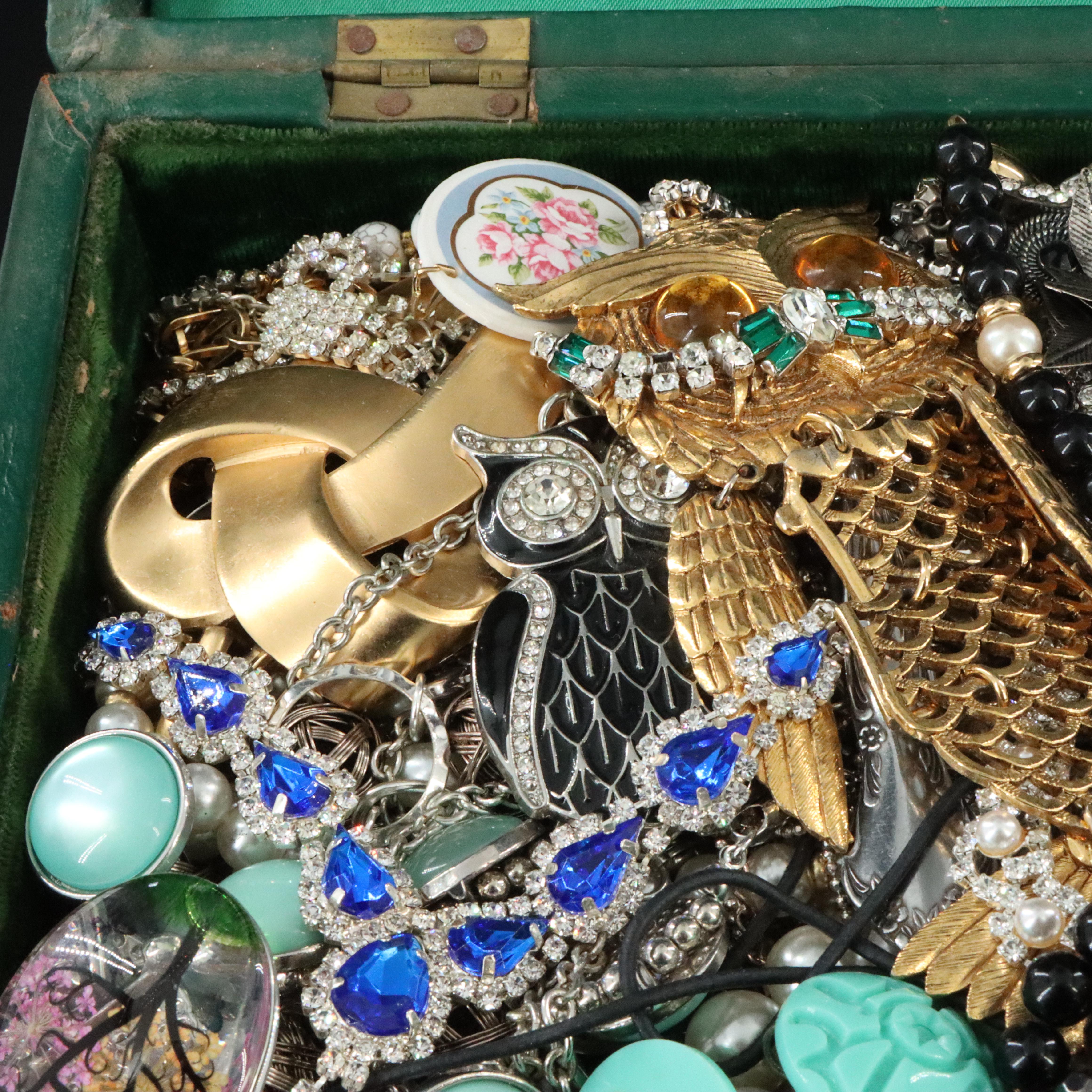 Uncommon Discoveries: Jewelry Collection in Vintage Music Box