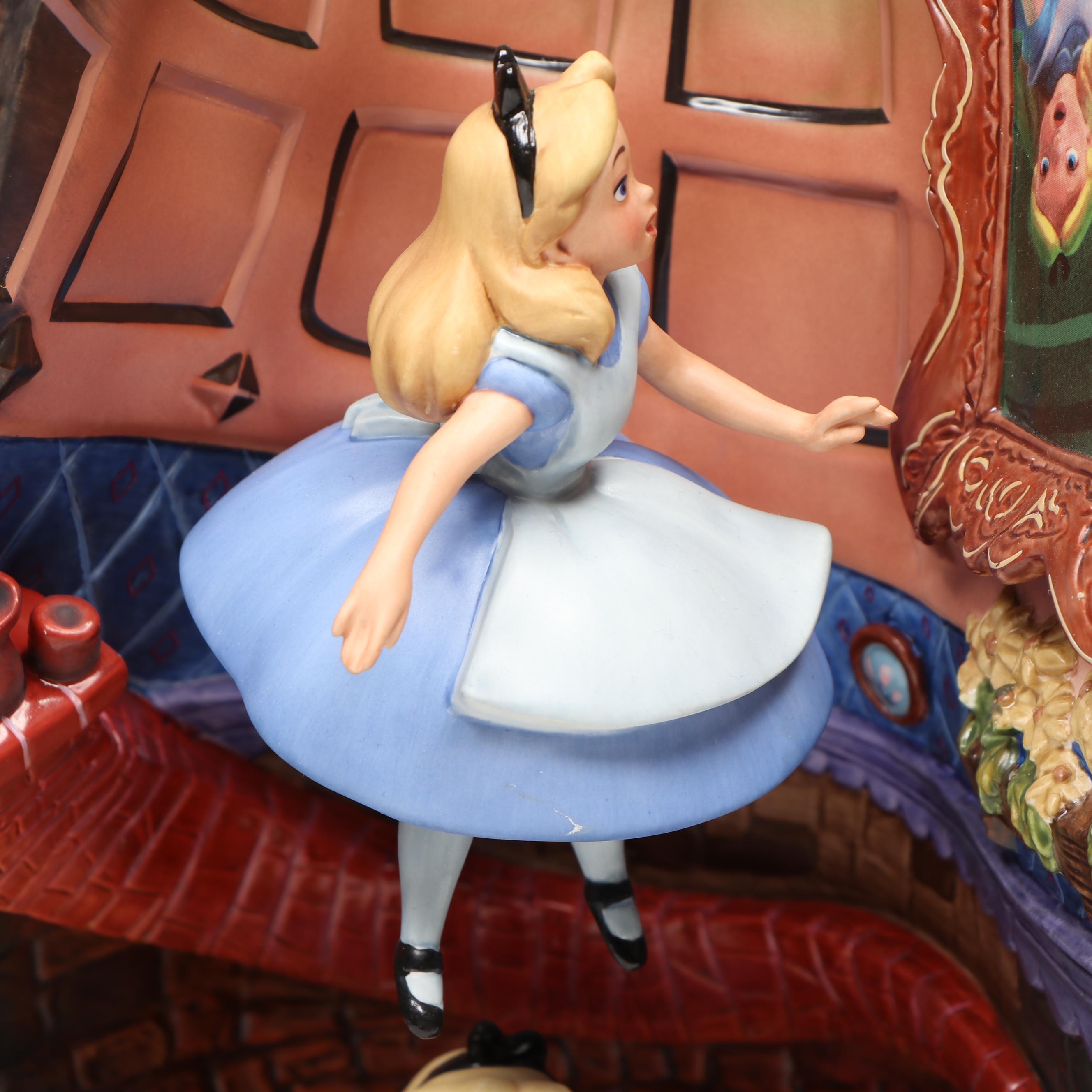 Disney Alice in Wonderland "Down the Rabbit Hole" Limited Edition Figurine