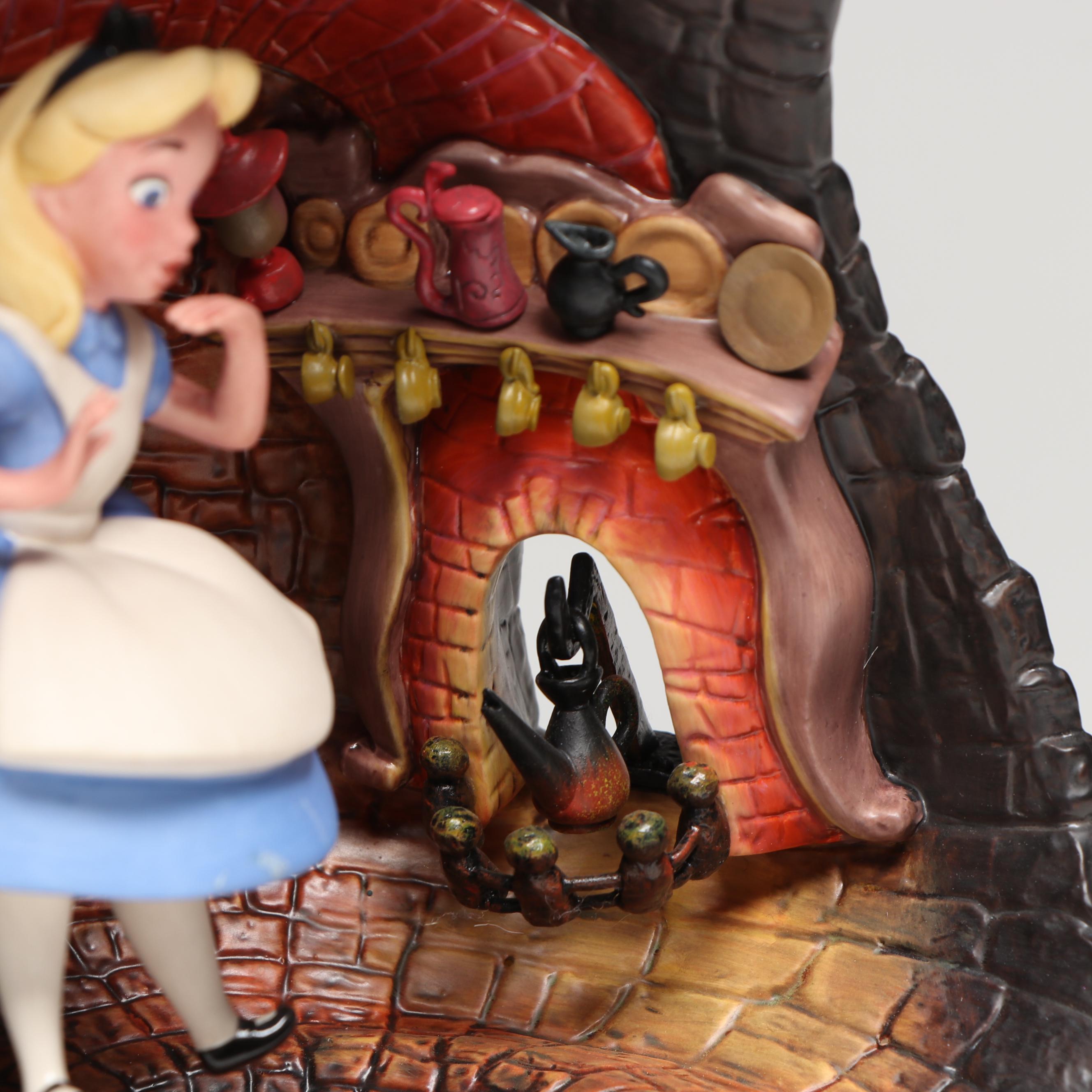 Disney Alice in Wonderland "Down the Rabbit Hole" Limited Edition Figurine